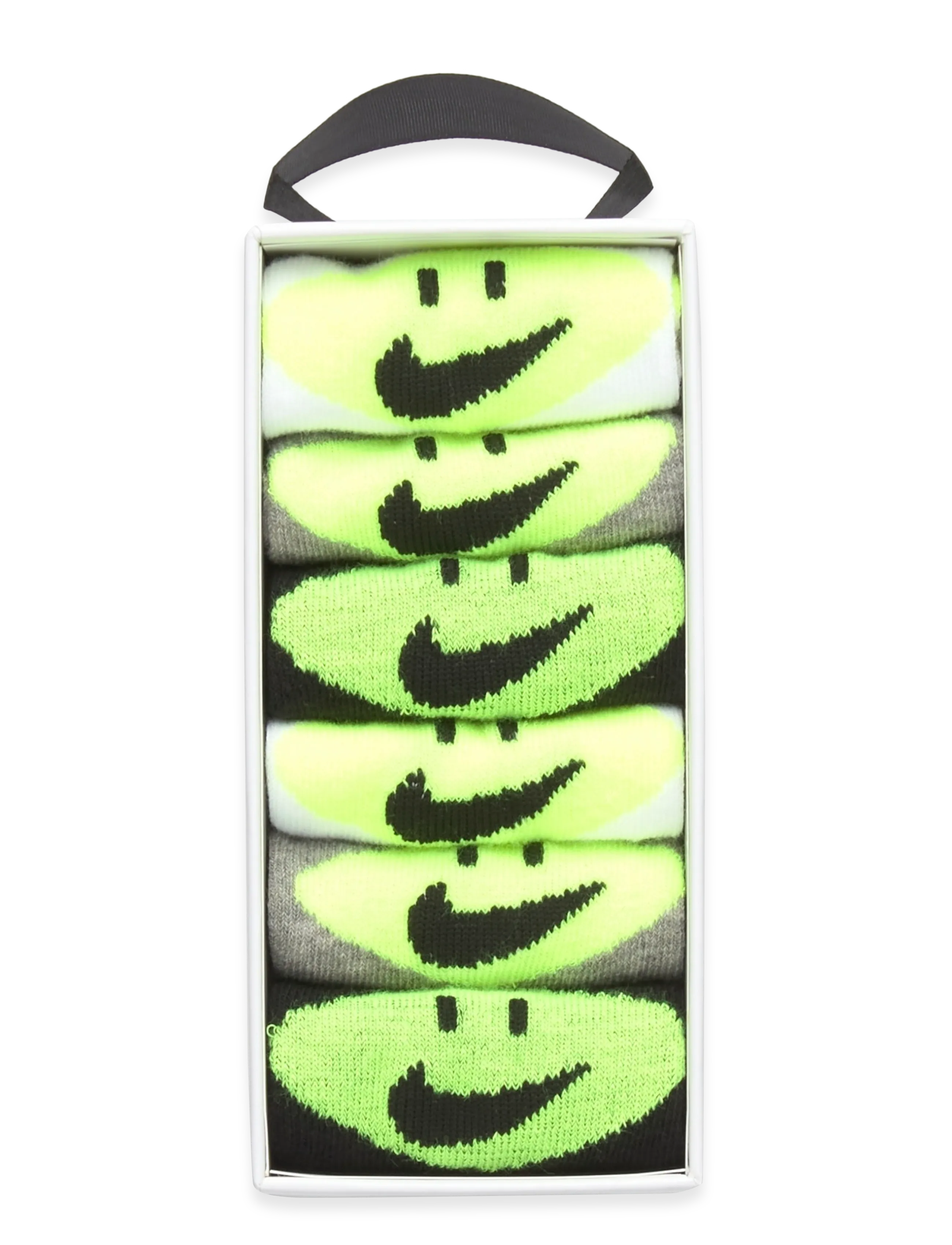 Nike - 6Q-6PK QUARTER SOCK - sokid - white - 1