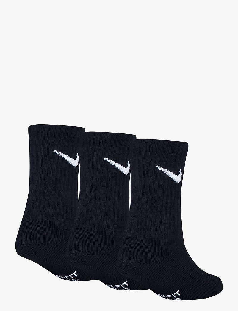 Nike - 3W-3PK CREW SOCK - strømper - black - 1