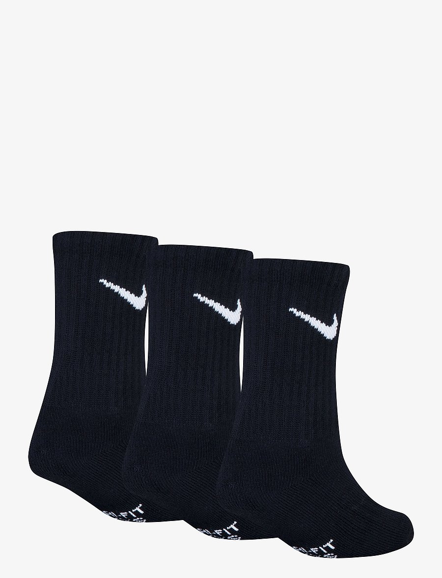 Nike - 3W-3PK CREW SOCK - sokken - black - 1