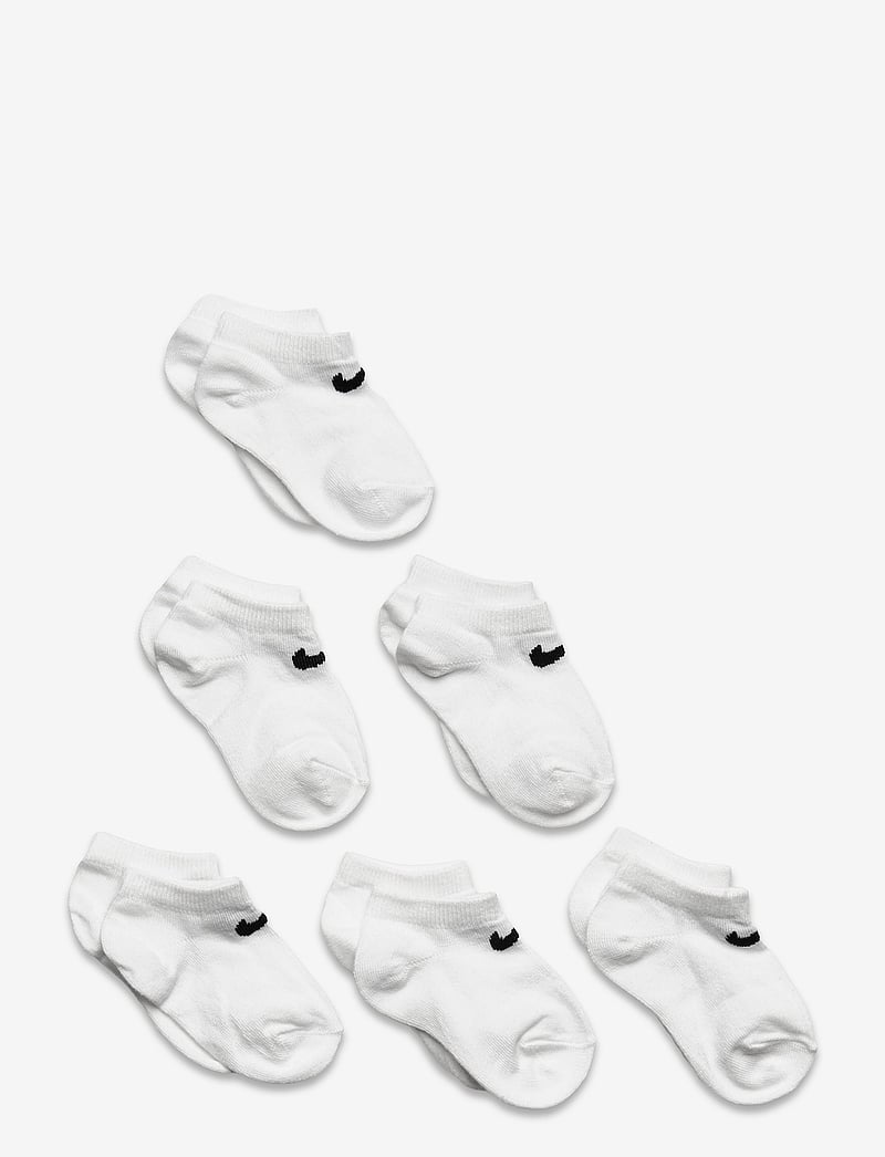 Nike - 6N-6PK NO SHOW SOCK - strømper - white - 0