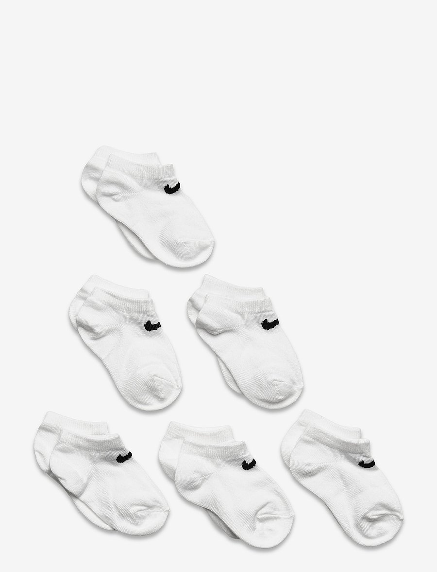Nike - NHN NIKE 6 PACK NO SHOW - strømper - white - 0