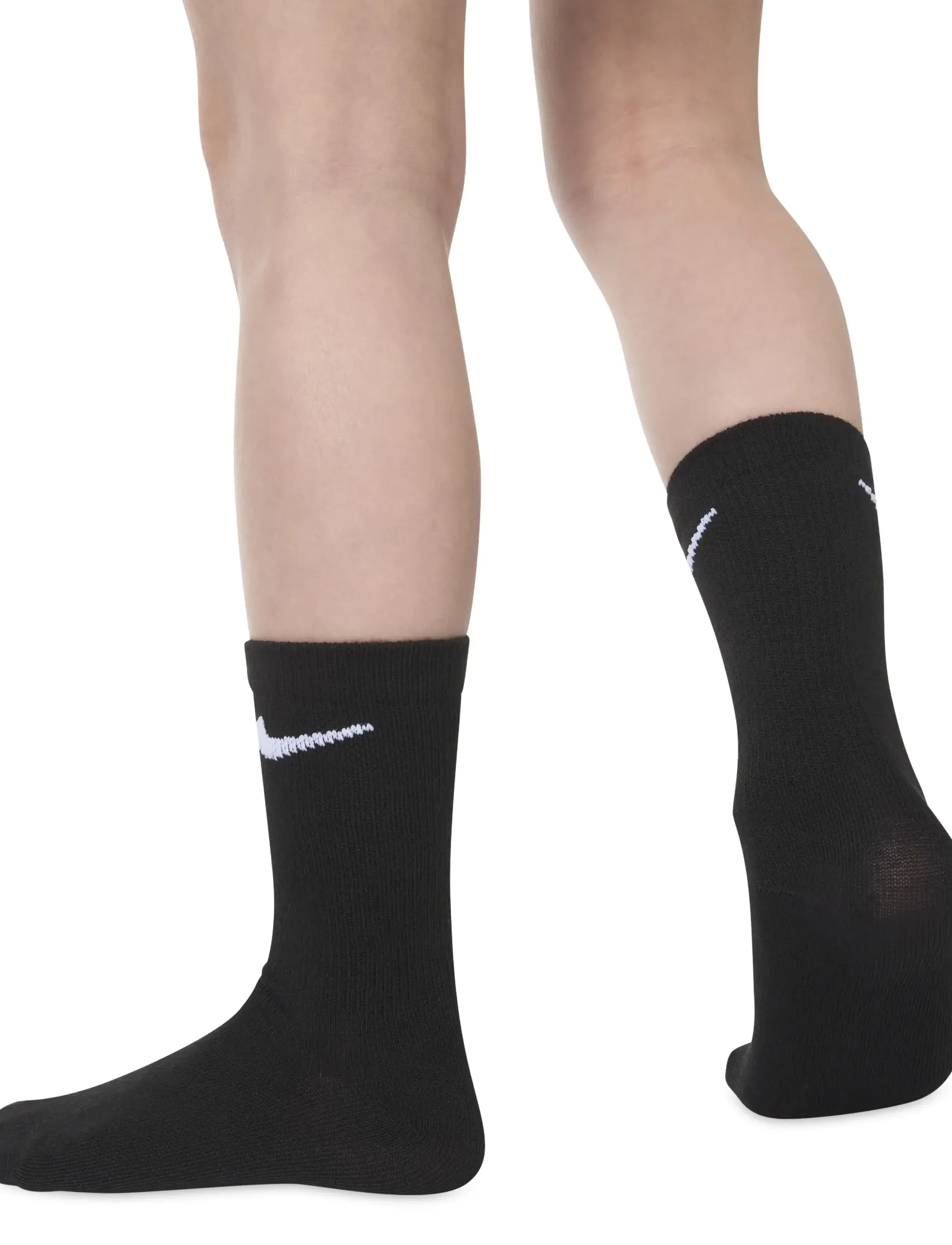 Nike - NIKE PACK CREW - sokid - black - 3