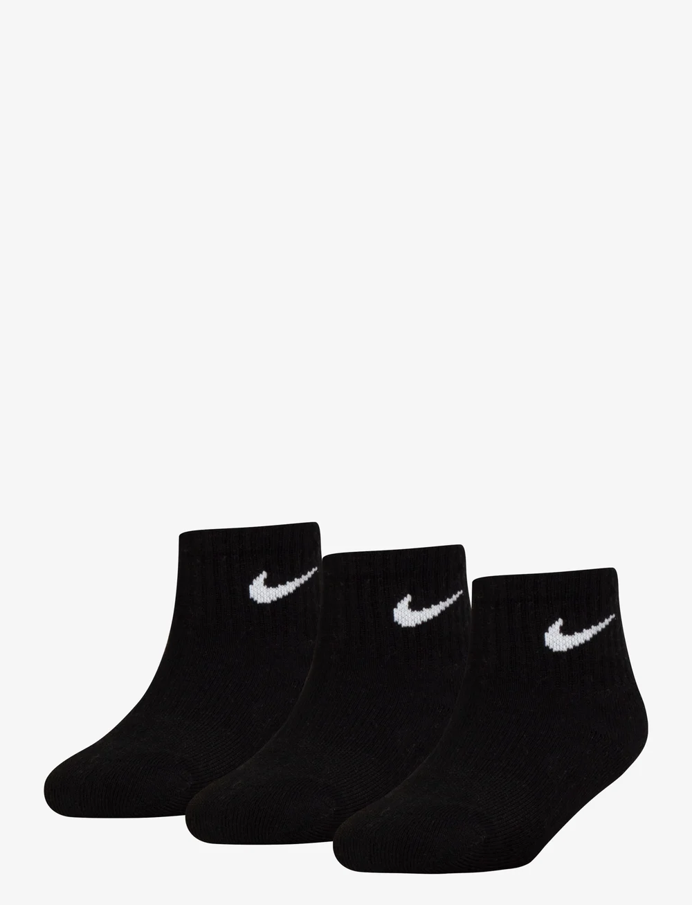 Nike - Nike Dri-FIT Ankle Socks (3-Pack) - strumpor - black - 0