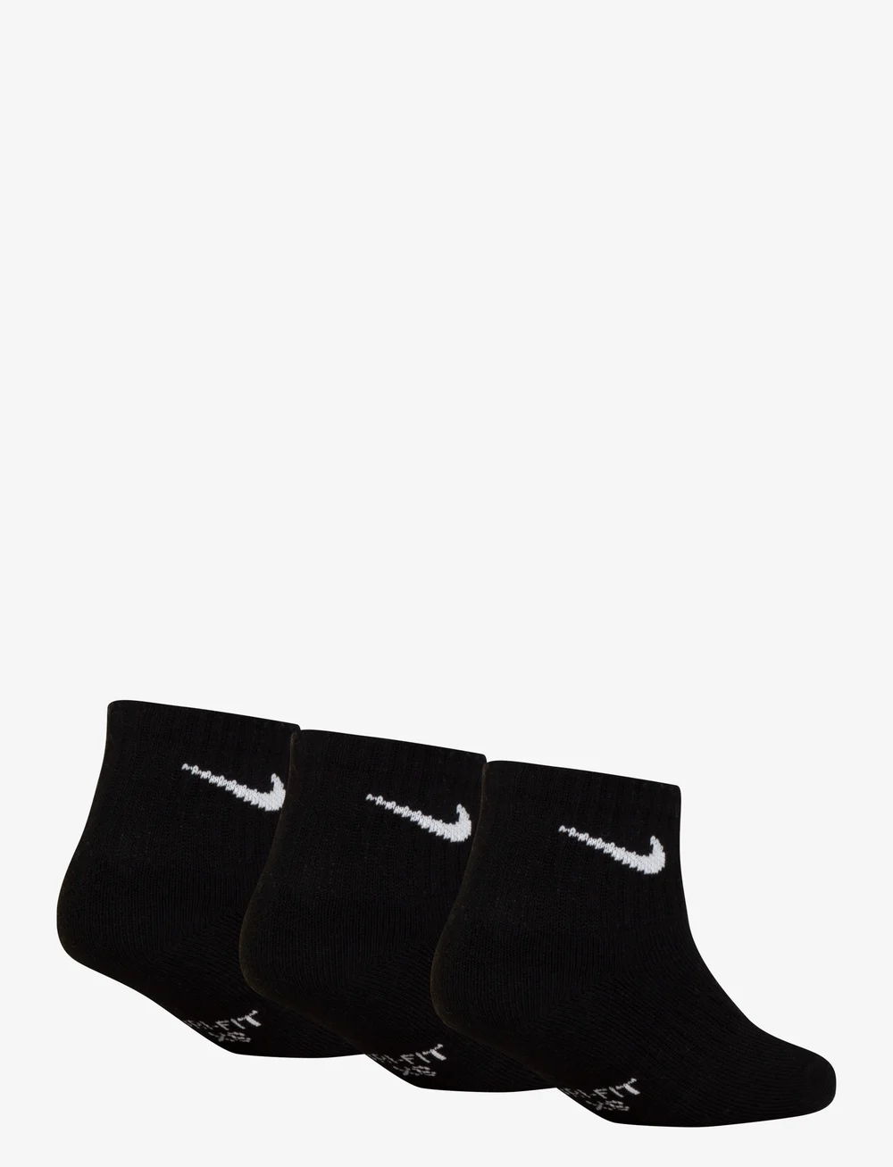 Nike - Nike Dri-FIT Ankle Socks (3-Pack) - strumpor - black - 1