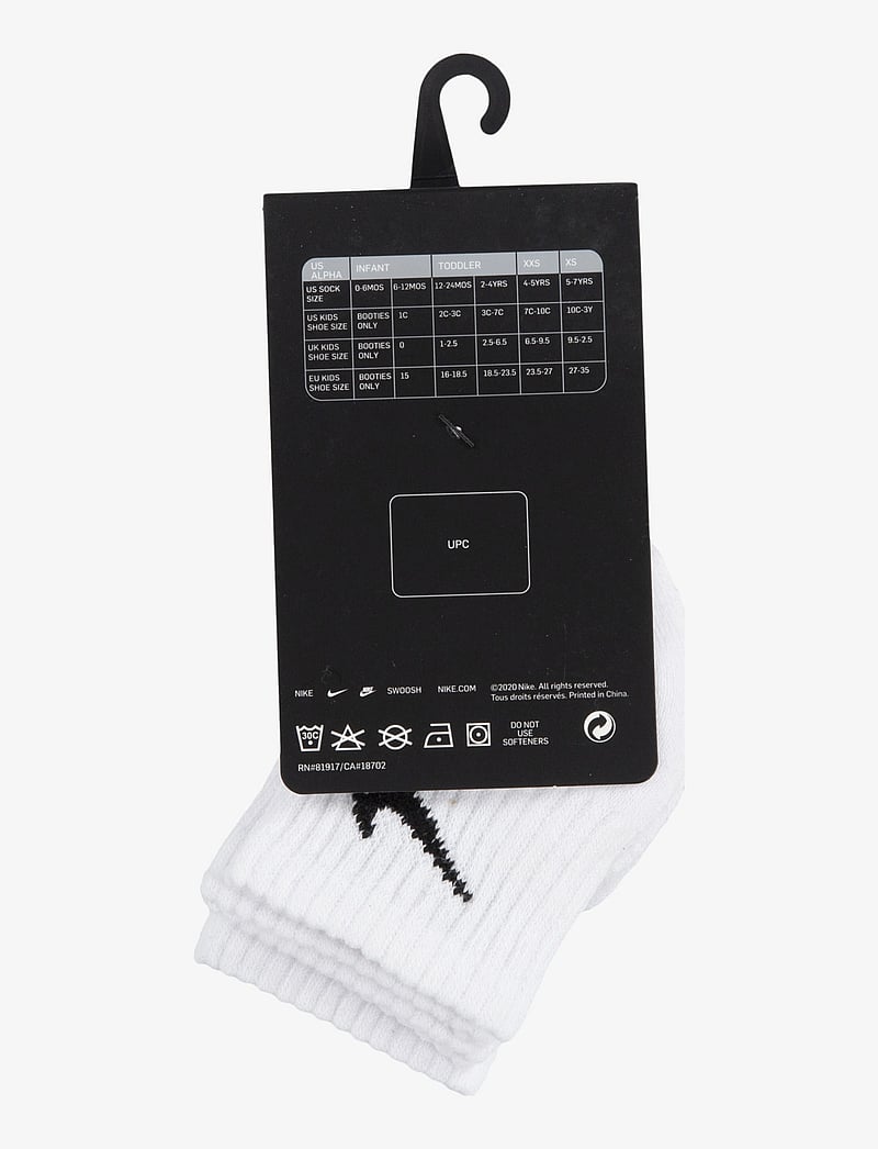 Nike - Nike Dri-FIT Ankle Socks (3-Pack) - strümpfe - white - 3
