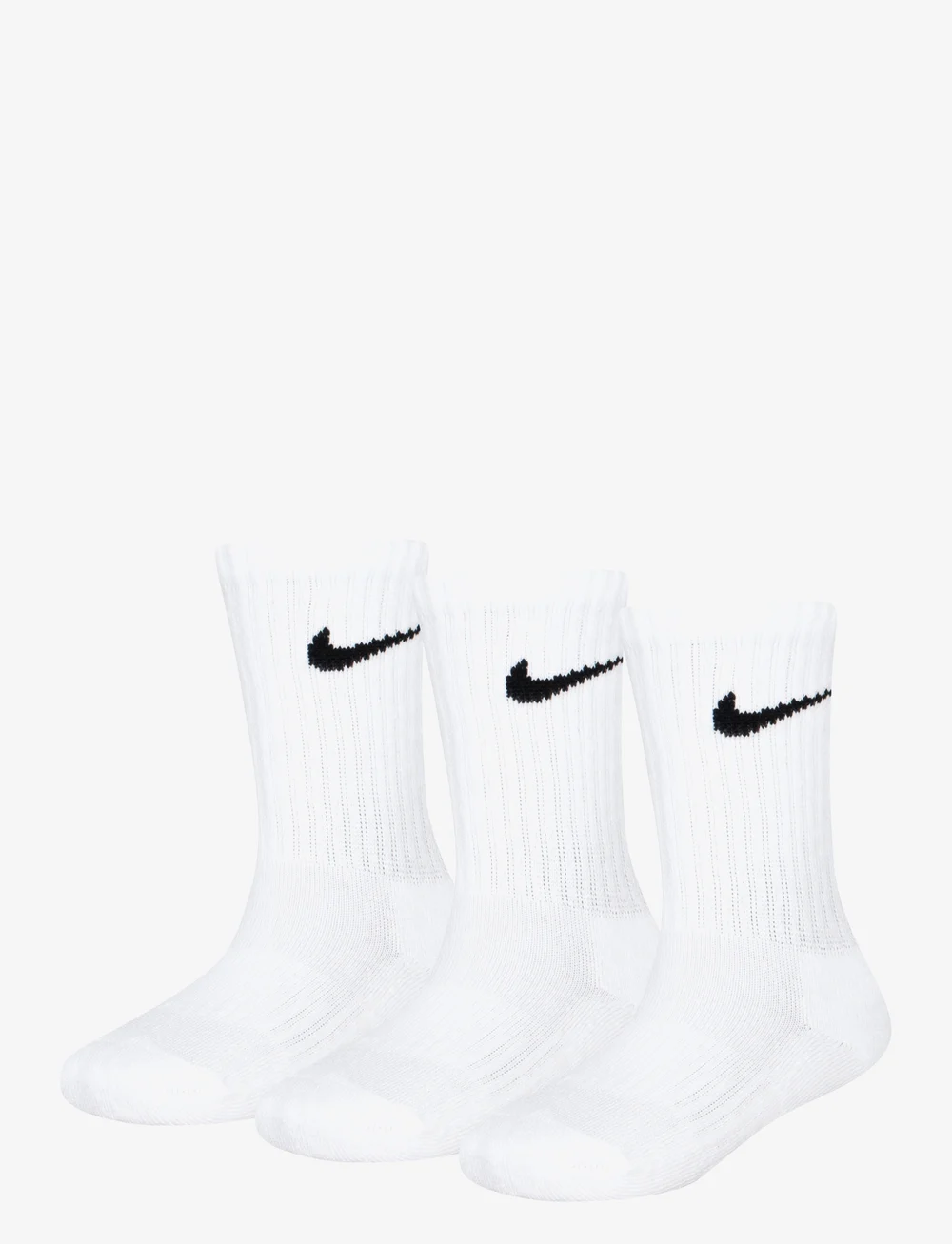 Nike - 3W-3PK CREW SOCK - strumpor - white - 0