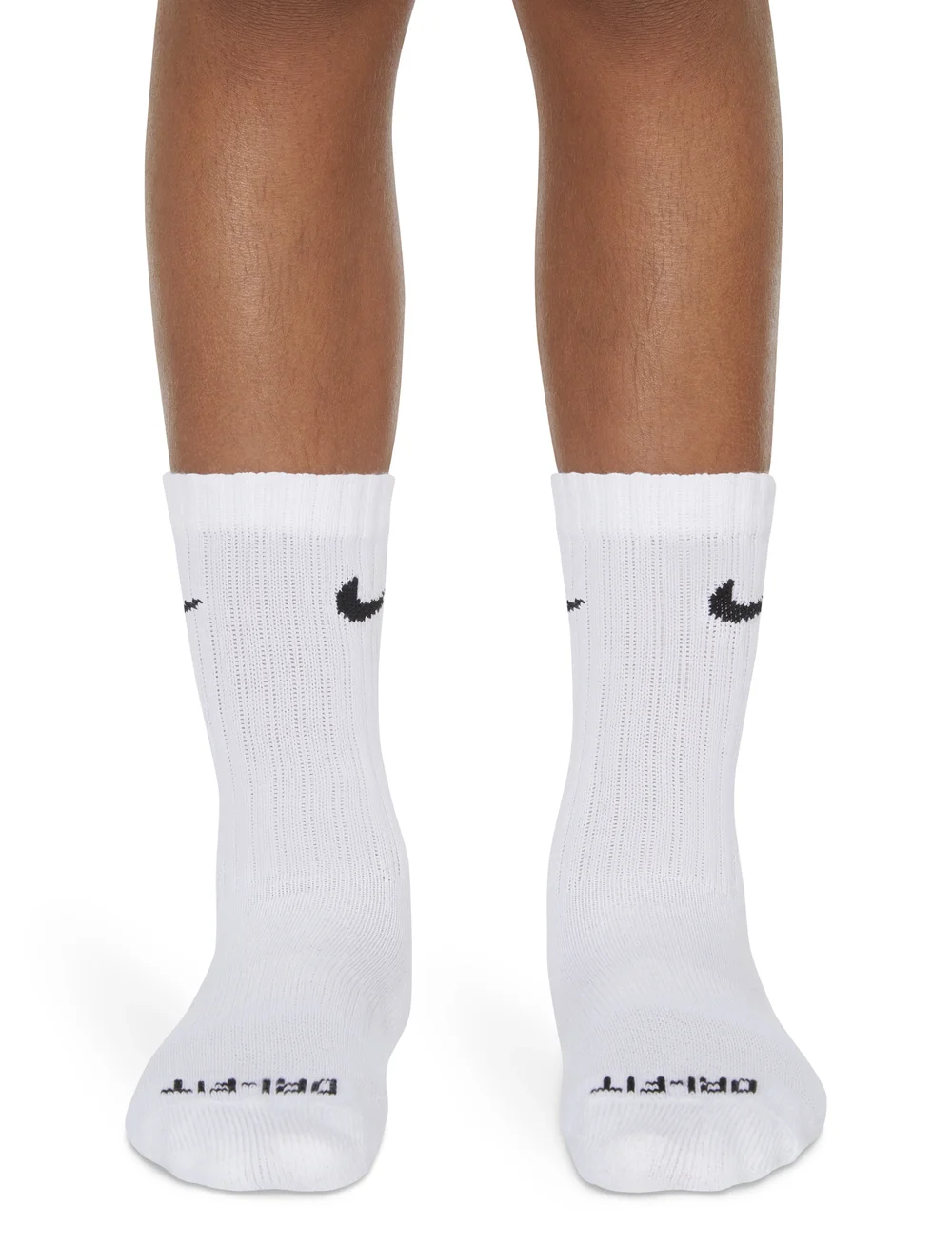 Nike - 6W-6PK CREW SOCK - strumpor - white - 5