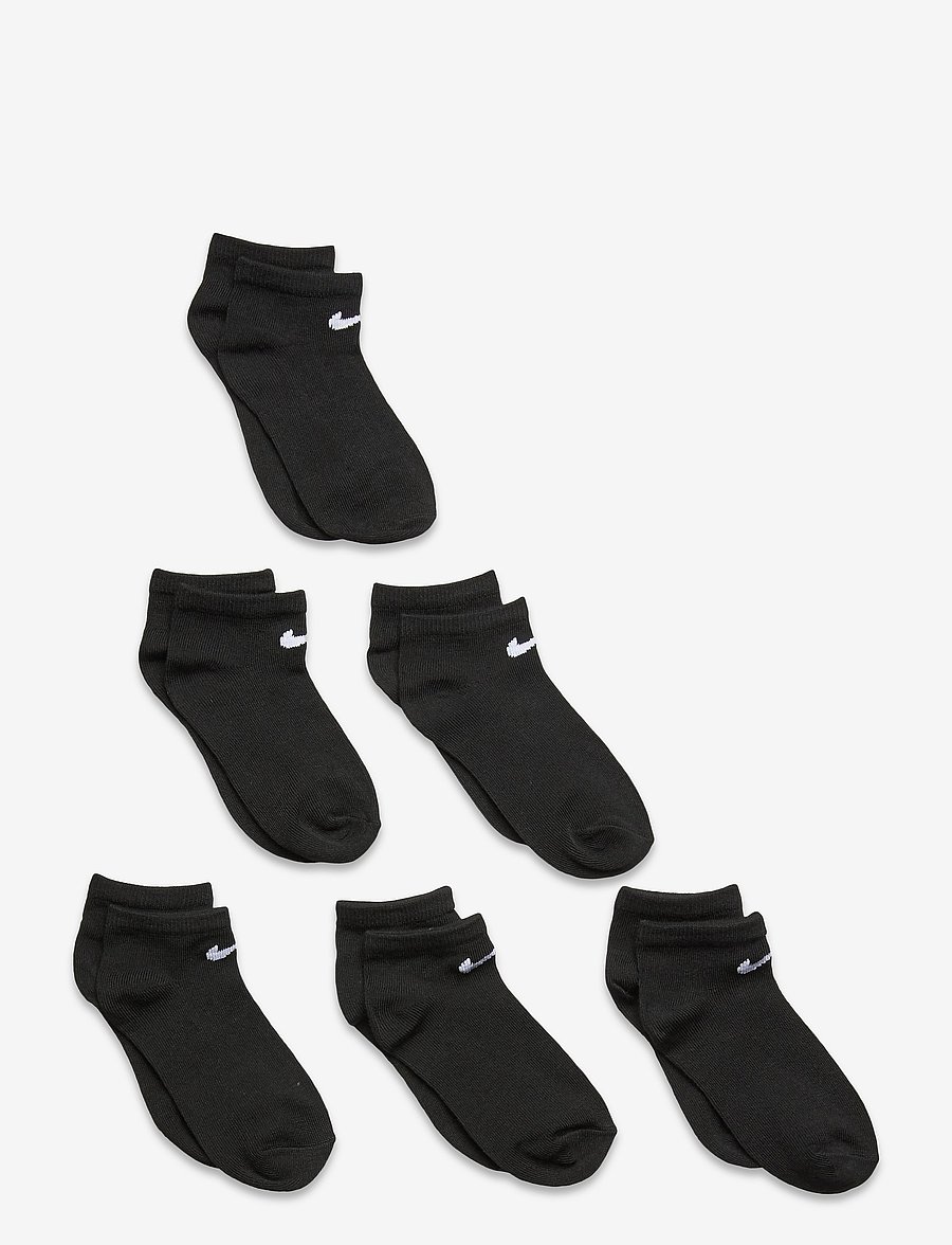 Nike - Nike 6 Pack No Show - strømper - black - 0