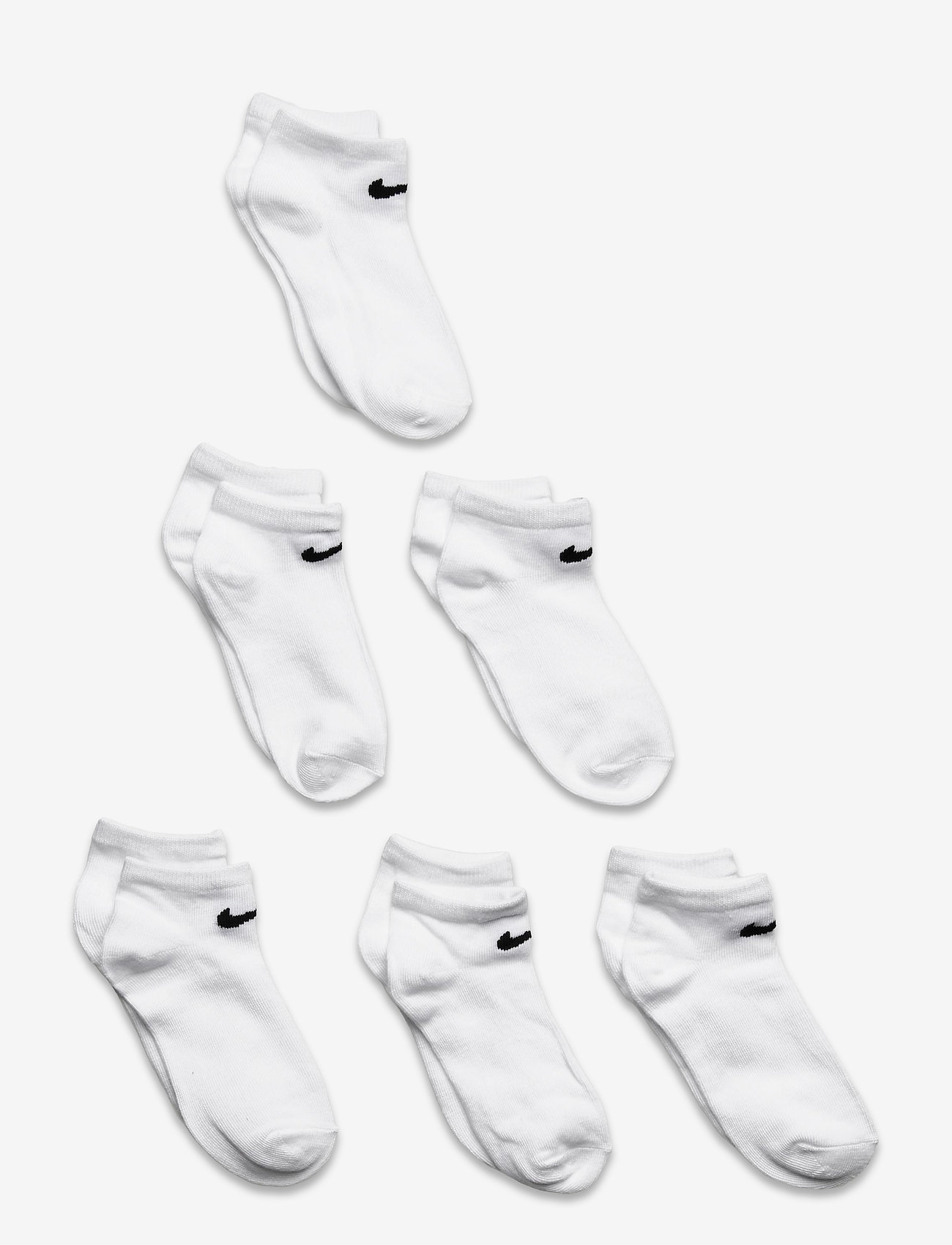 Nike - NHN NIKE 6 PACK NO SHOW - socks - white - 0