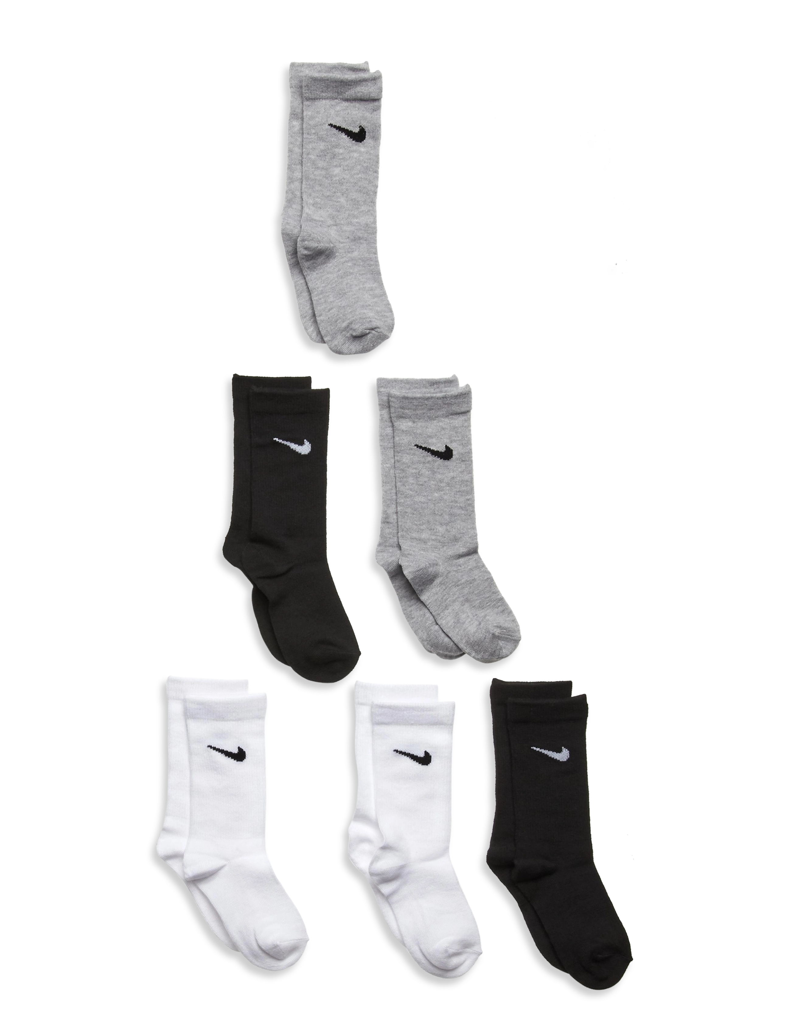 WHITE/ DK GREY HEATHER