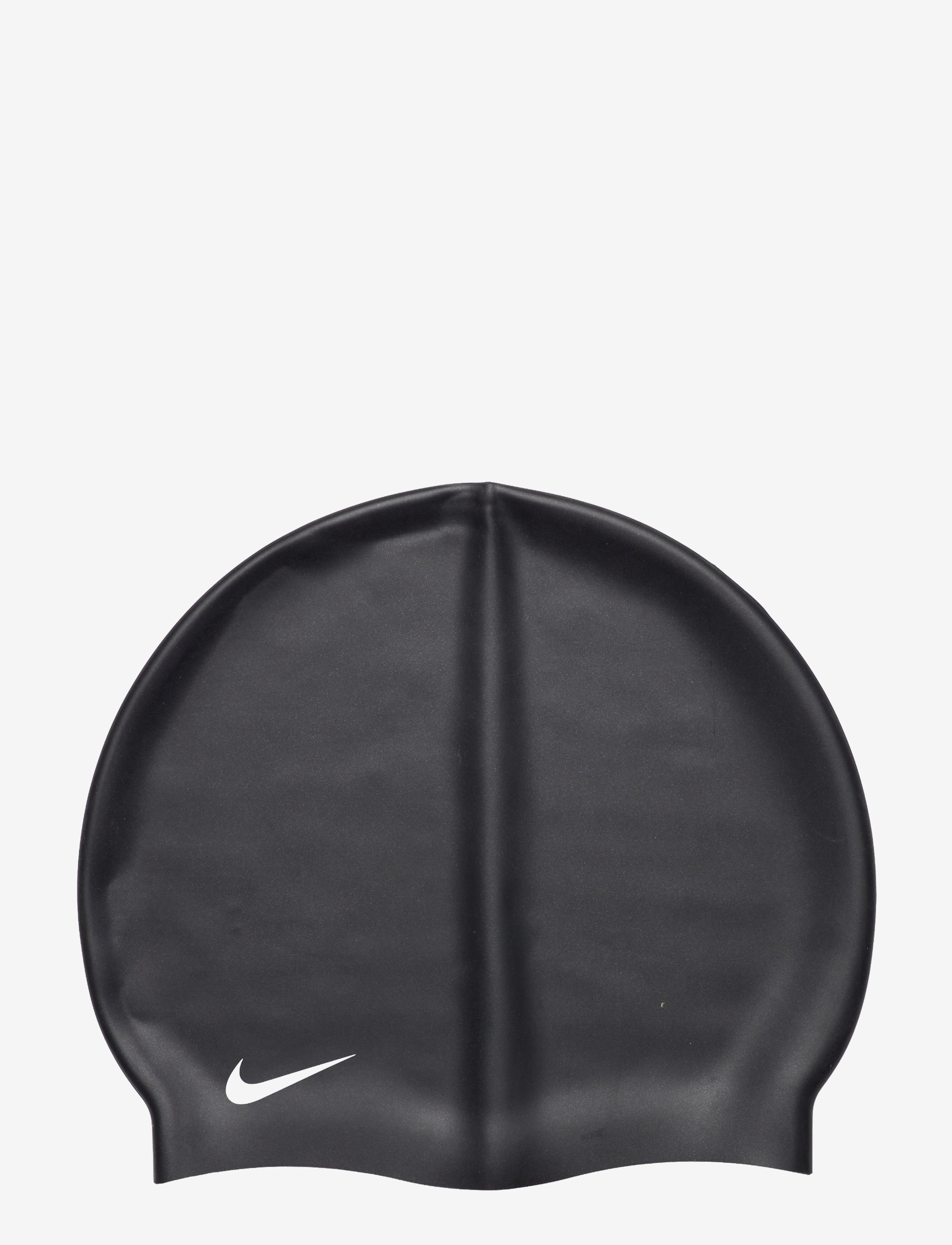 NIKE SWIM Nike Solid Silicone Adult Cap, One Size, Black, Sportsudstyr > Svømmetilbehør, Dame