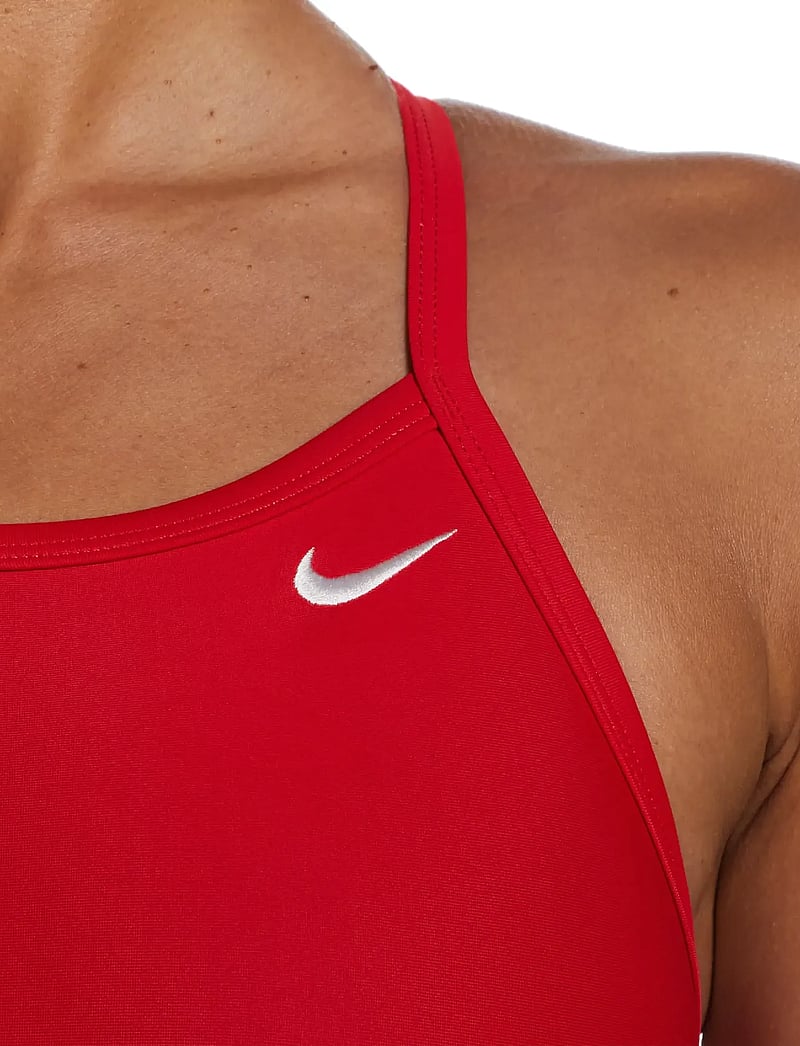 NIKE SWIM - Nike Solid Racerback One Piece - sportiga badkläder - university red - 4