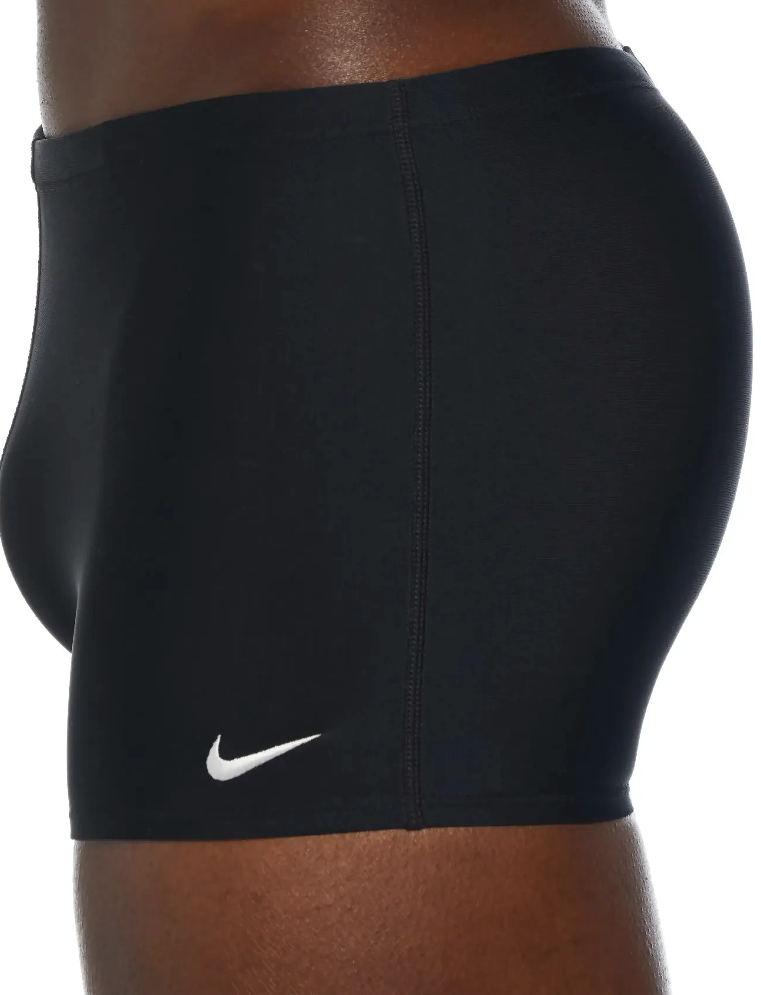 NIKE SWIM - Nike Solid Square Leg - black - 5