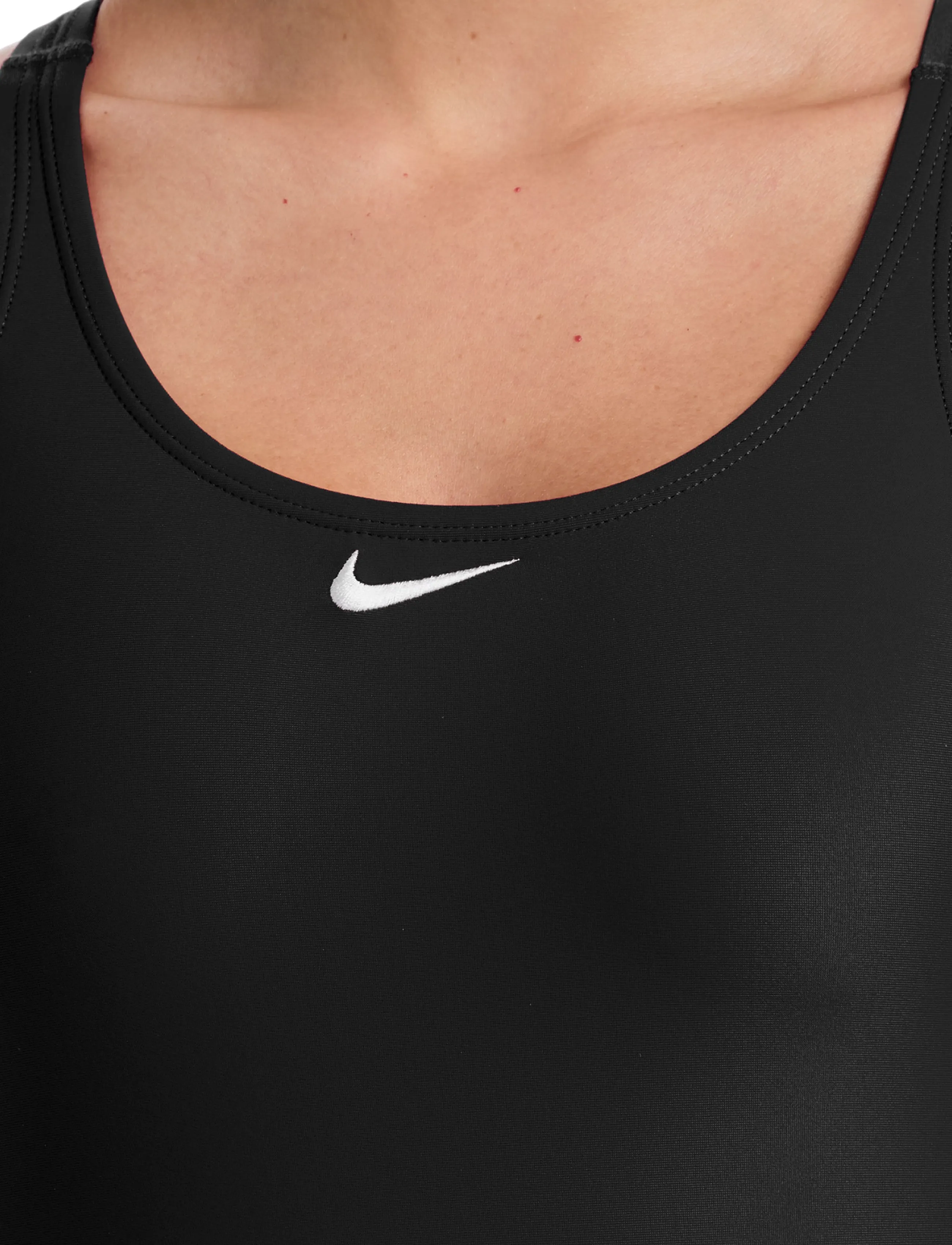 NIKE SWIM - Nike Solid Fastback One Piece - sportiga badkläder - black - 5