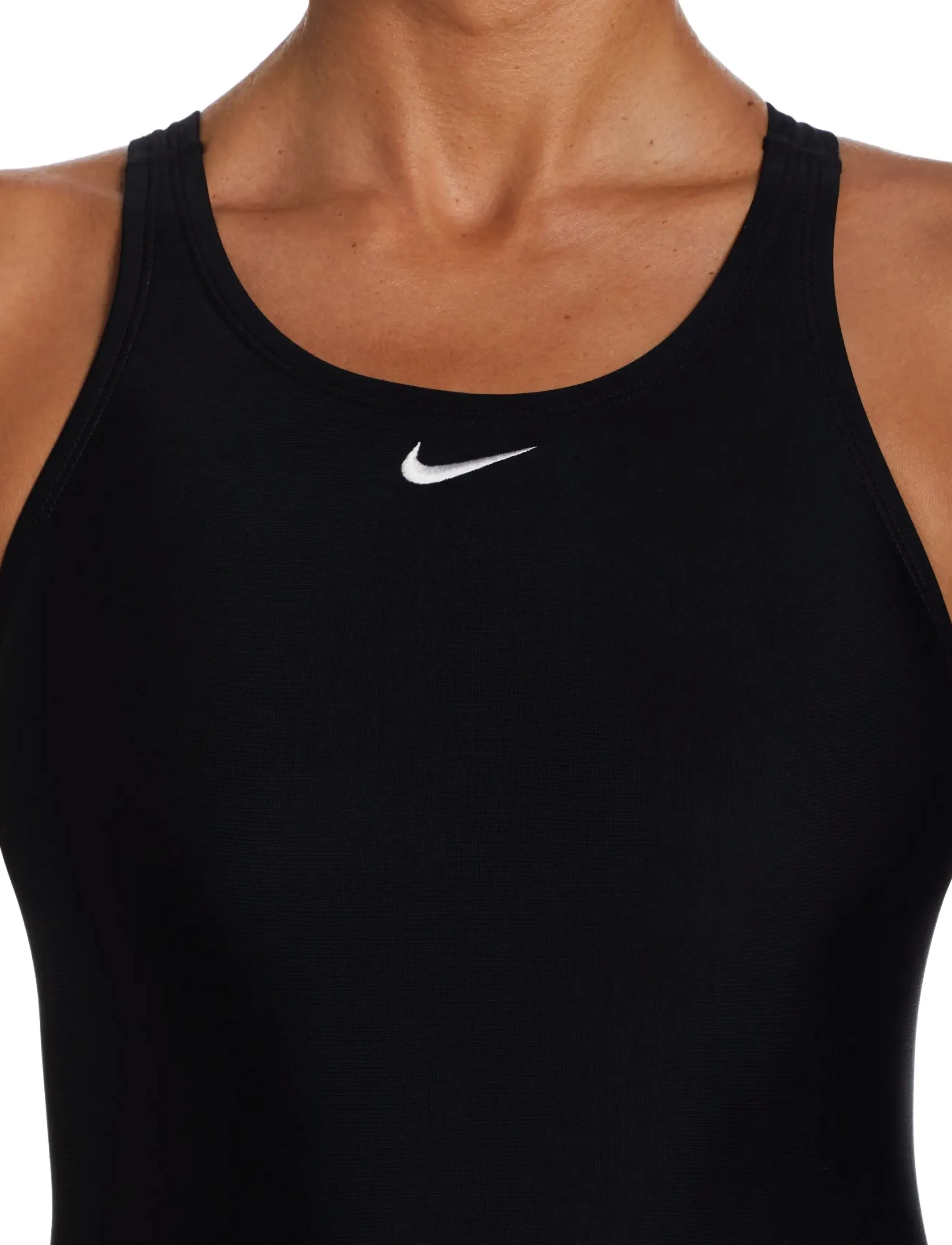 NIKE SWIM - Nike Solid Fastback One Piece - sport-bademode - black - 5