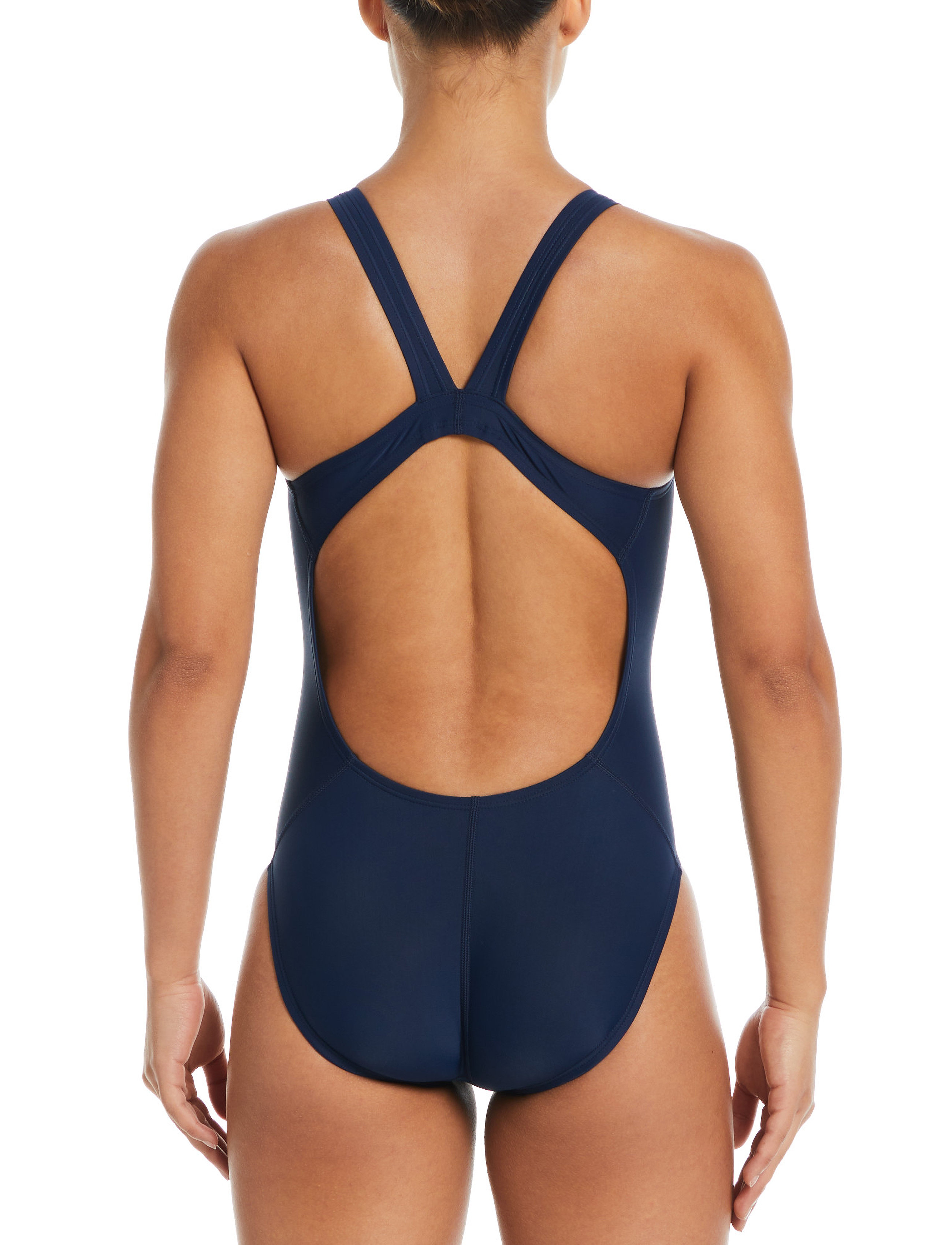 NIKE SWIM - Nike Solid Fastback One Piece - sportiga badkläder - midnight navy - 3