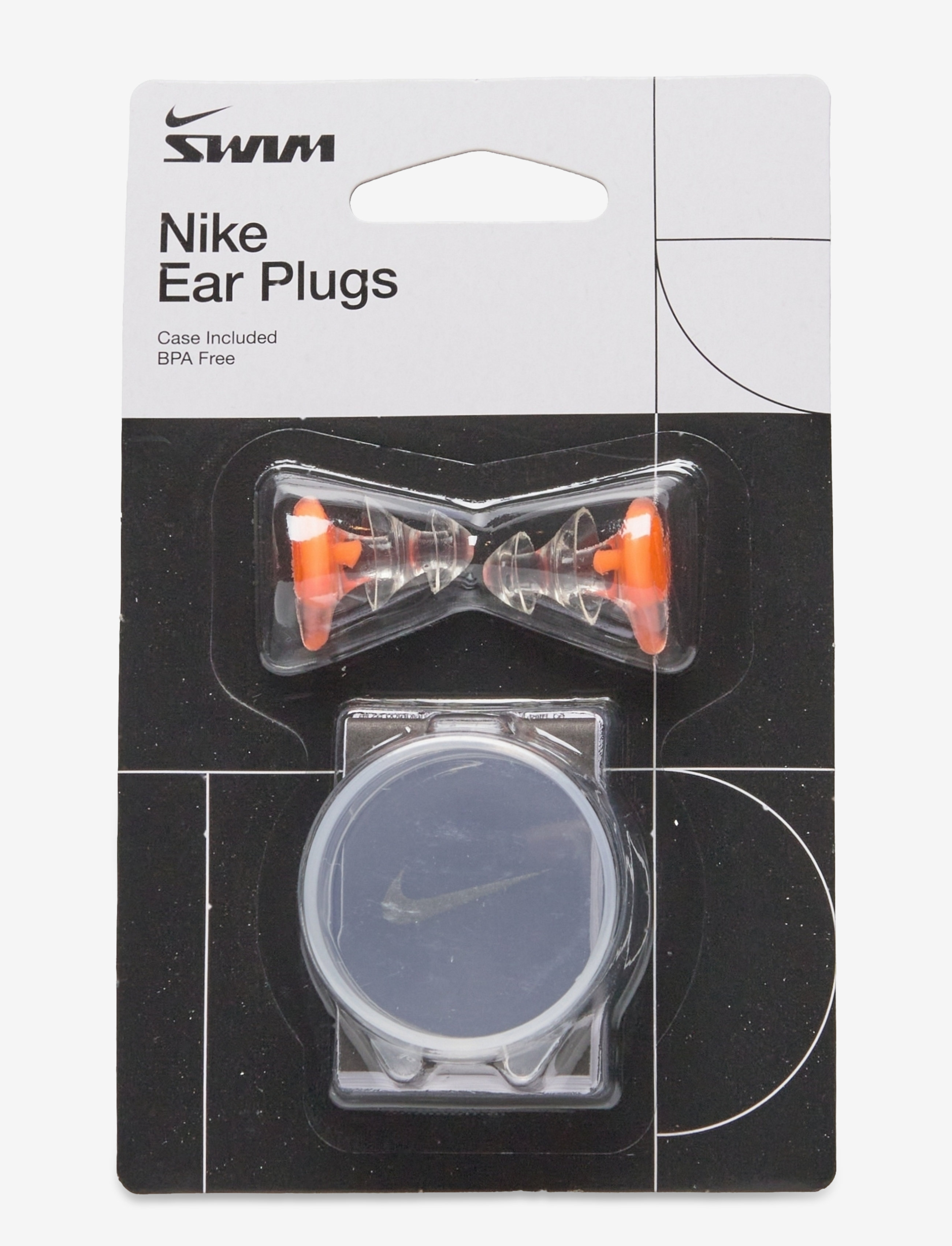 NIKE SWIM Nike Ear Plugs, One Size, Sports Equipment, Orange - Swimming Accessories, Frauen