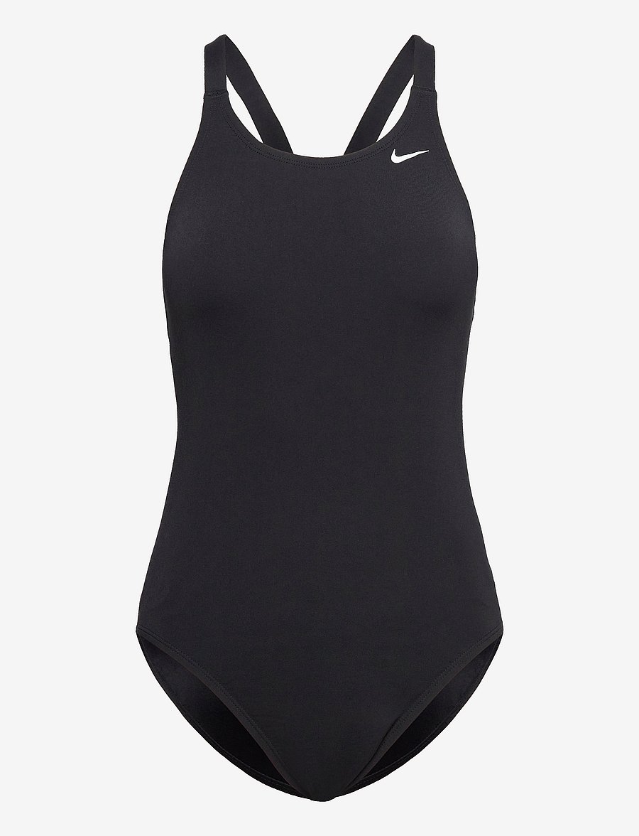 NIKE SWIM - Nike Hydrastrong Solid Fastback One Piece - sports swimwear - black - 1