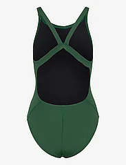 NIKE SWIM - Nike W Fast Back One Piece Solid - swimsuits - gorge green - 1