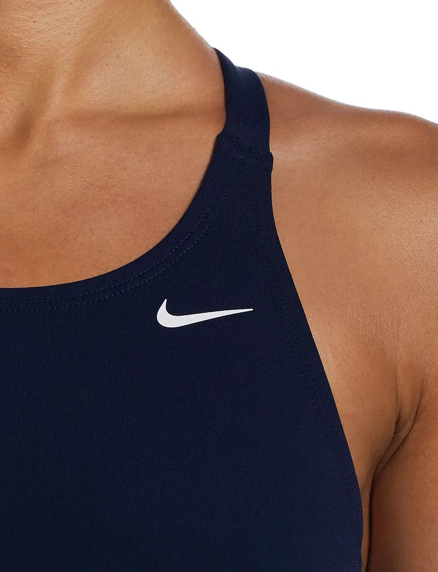 NIKE SWIM - Nike Hydrastrong Solid Fastback One Piece - spordi ujumisriided - midnight navy - 4