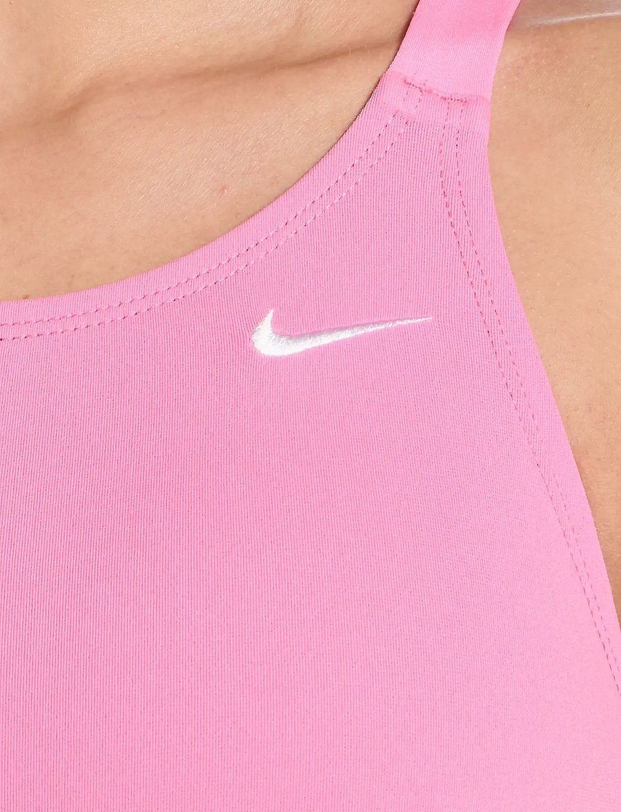 NIKE SWIM - Nike Hydrastrong Solid Fastback One Piece - sports swimwear - pink glow - 5