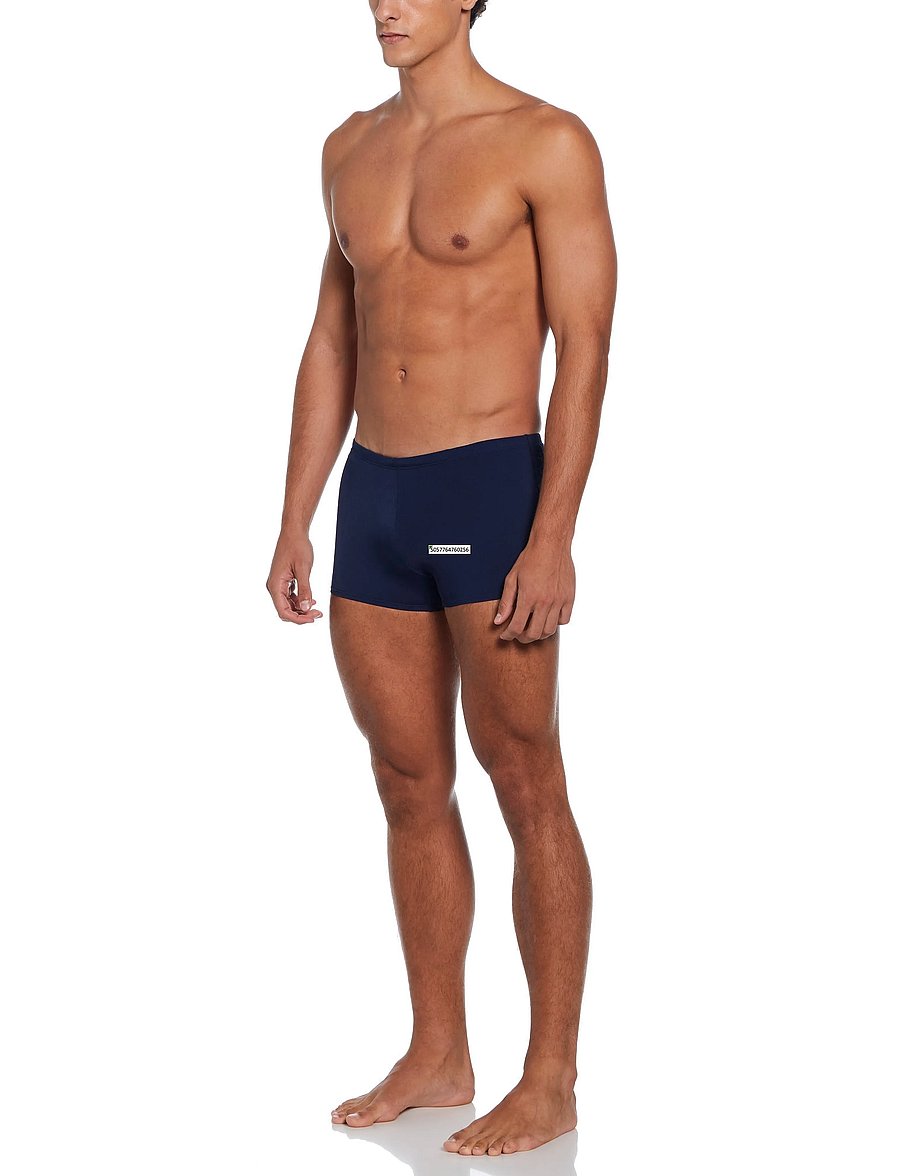 NIKE SWIM - Nike Hydrastrong Solid Square Leg - maudymosi glaudės - midnight navy - 5