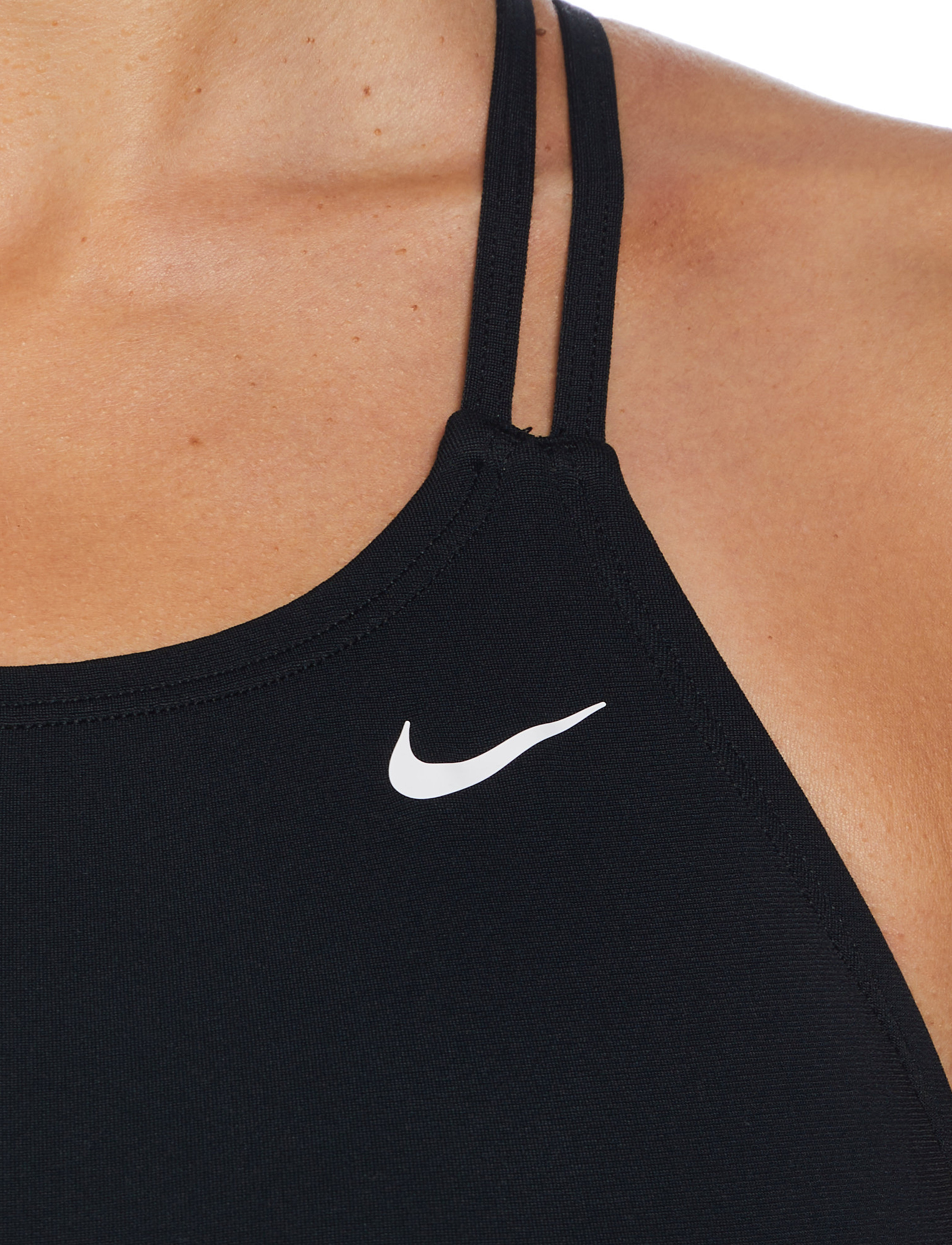 NIKE SWIM - Nike Hydrastrong Solid Spiderback One Piece - badedragter - black - 4