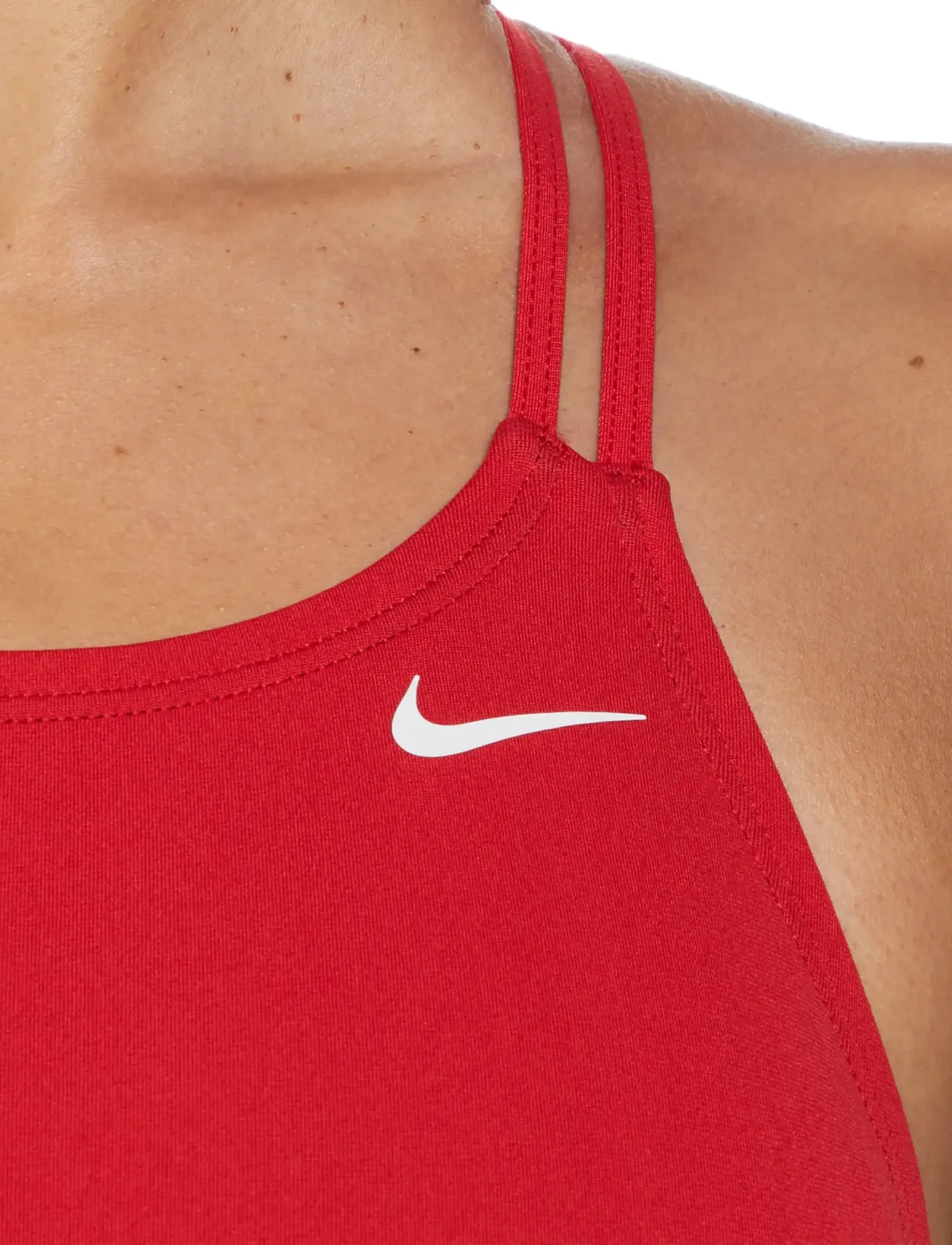 NIKE SWIM - Nike Hydrastrong Solid Spiderback One Piece - sport-bademode - university red - 5