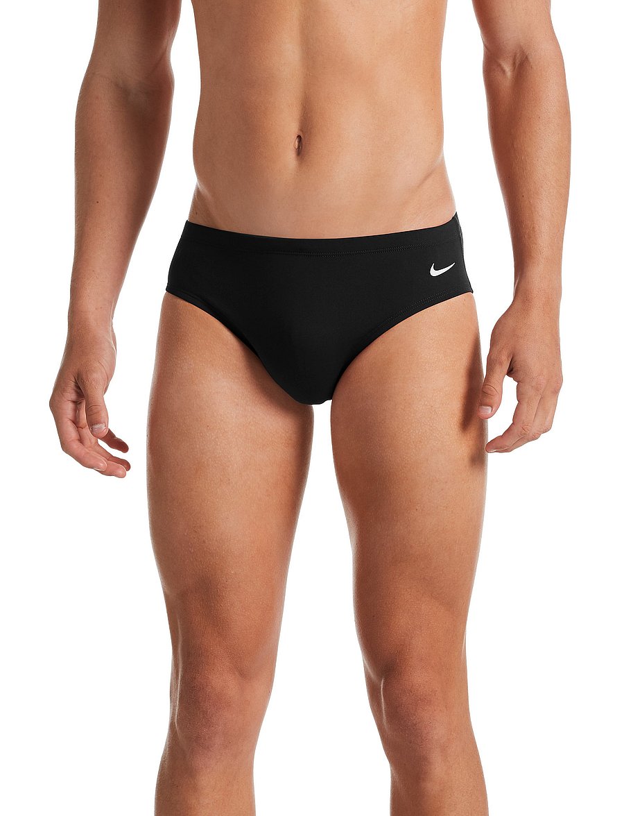 NIKE SWIM - Nike Hydrastrong Solid Brief - maudymosi glaudės - black - 0