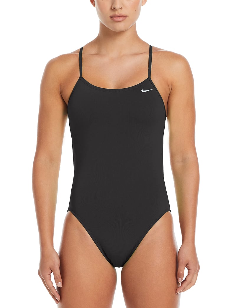 NIKE SWIM - Nike Hydrastrong Solid Cutout One Piece - sport-bademode - black - 0