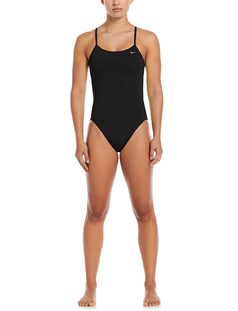 NIKE SWIM - Nike Hydrastrong Solid Cutout One Piece - sport-bademode - black - 4