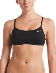 NIKE SWIM - Nike Racerback Top Solid - bikini overdele - black - 0