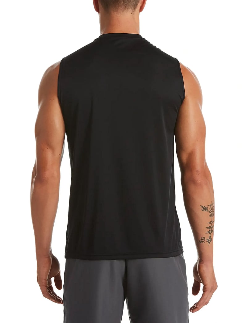 NIKE SWIM - Nike Essential Sleeveless Hydroguard - tank tops - black - 3