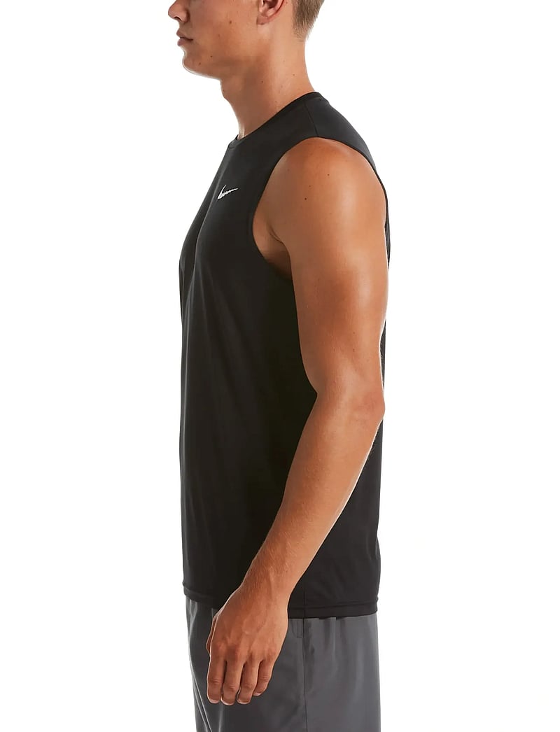 NIKE SWIM - Nike Essential Sleeveless Hydroguard - tank tops - black - 4