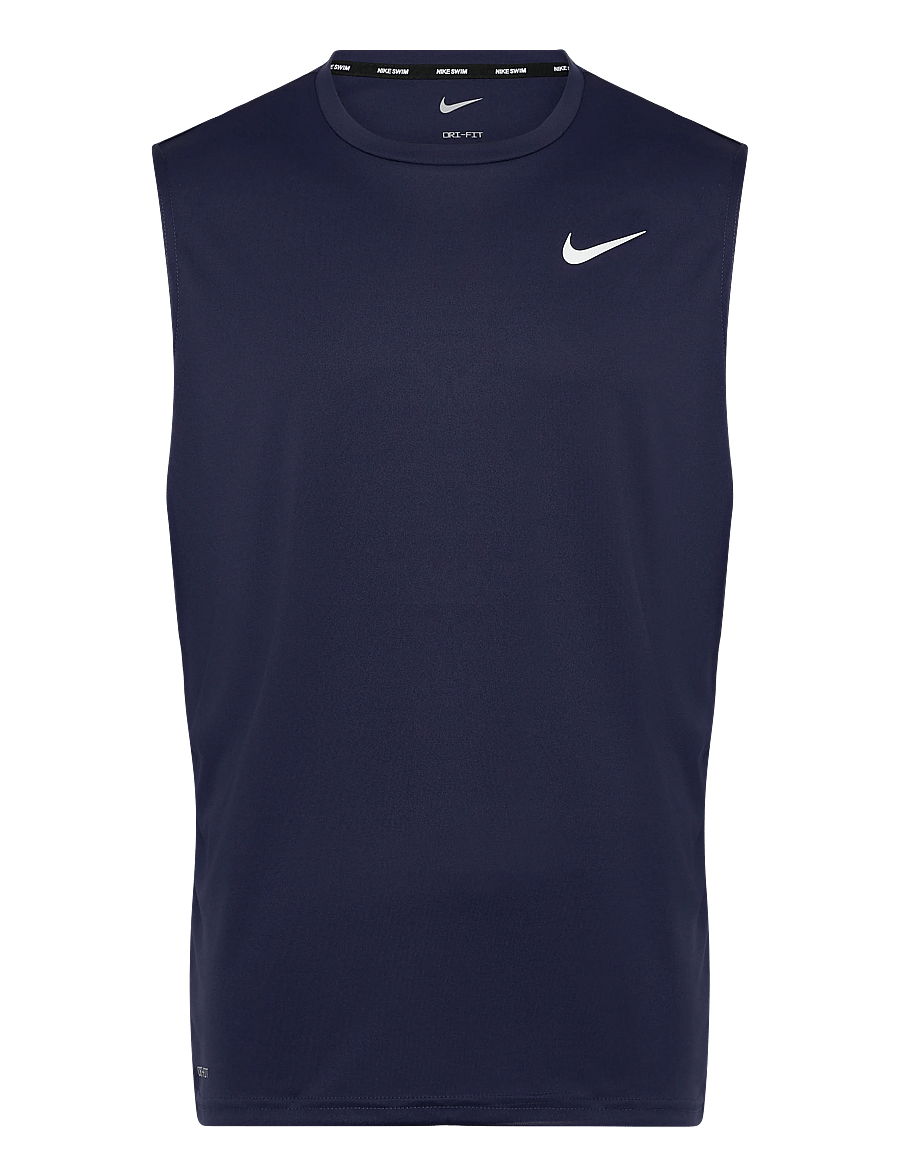 NIKE SWIM - Nike Essential Sleeveless Hydroguard - Õlapaeltega pluusid - midnight navy - 1