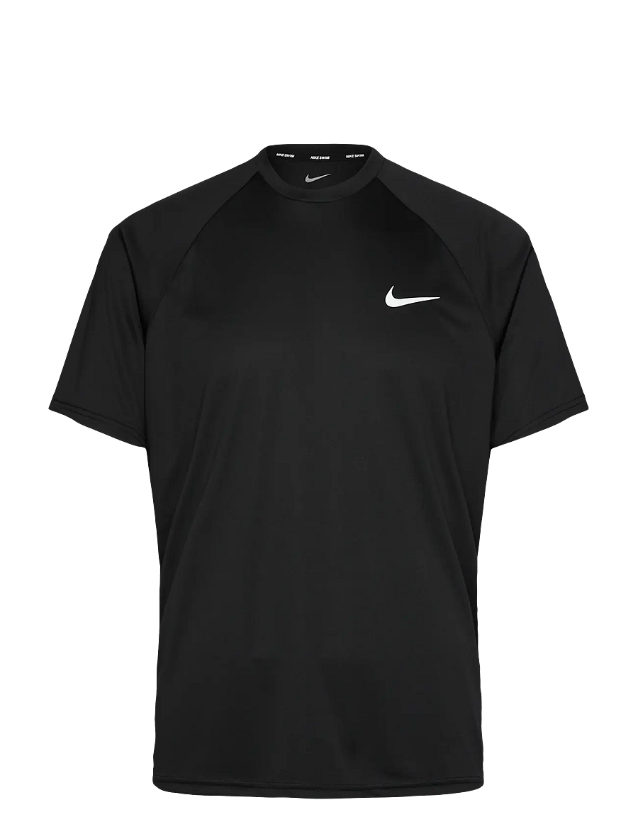 NIKE SWIM - Nike Essential Short Sleeve Hydroguard - t-shirts - black - 1