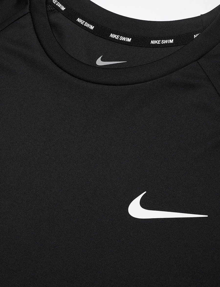 NIKE SWIM - Nike Essential Short Sleeve Hydroguard - t-shirts - black - 5