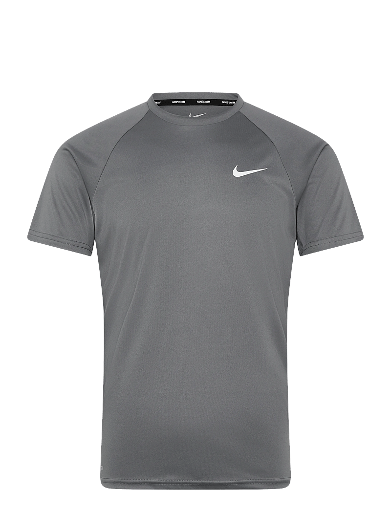NIKE SWIM - Nike Essential Short Sleeve Hydroguard - t-shirts - cool grey - 1