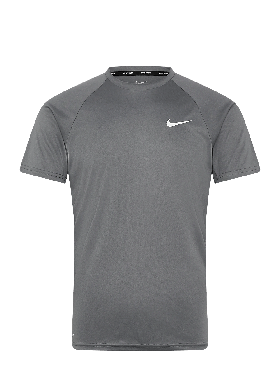 NIKE SWIM - Nike Essential Short Sleeve Hydroguard - t-shirts - cool grey - 1