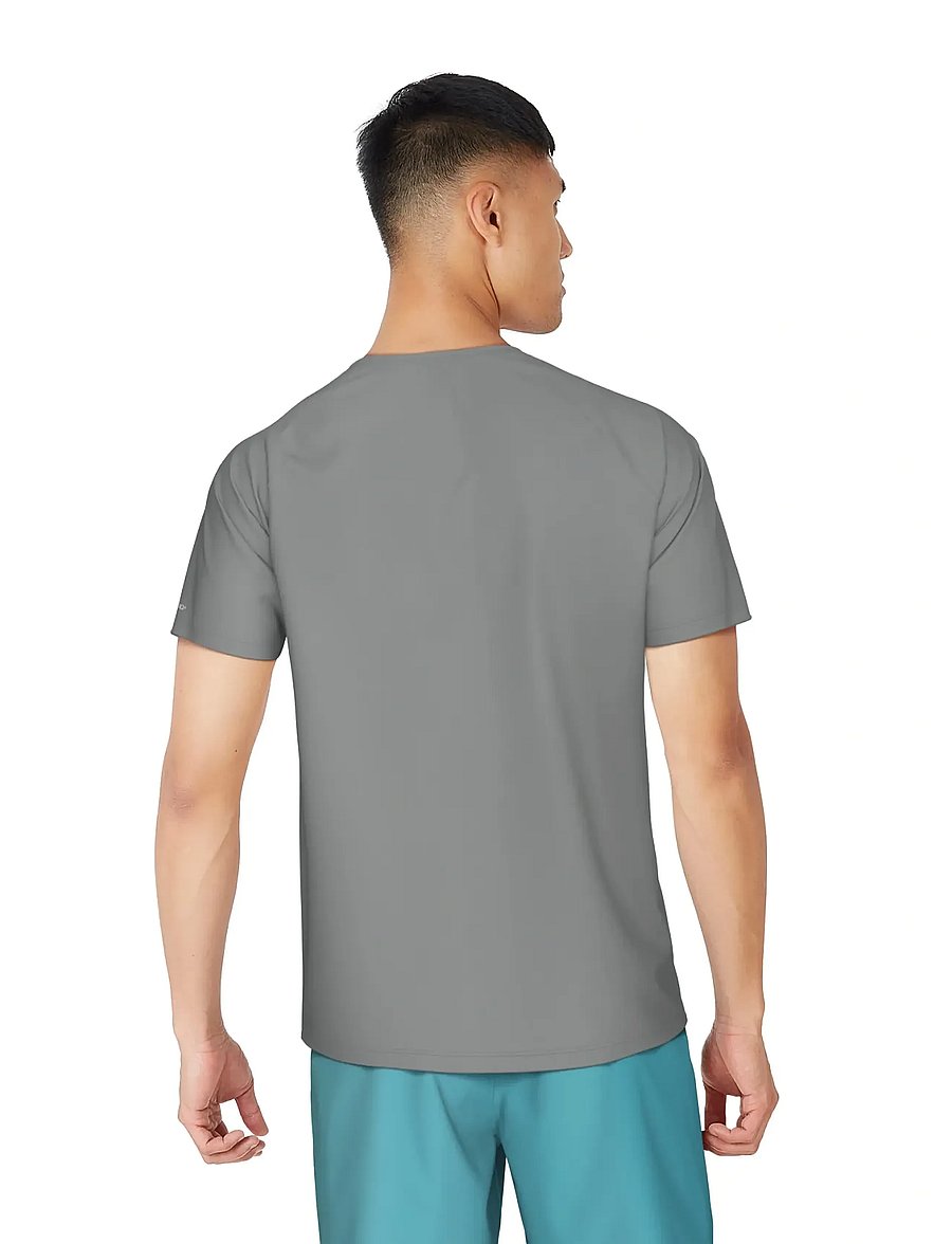 NIKE SWIM - Nike Essential Short Sleeve Hydroguard - t-shirts - cool grey - 3