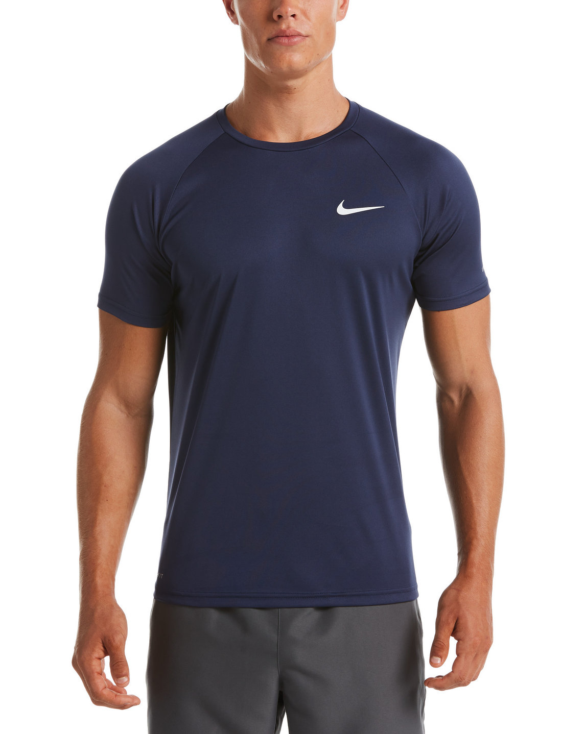 NIKE SWIM - Nike Essential Short Sleeve Hydroguard - t-shirts - midnight navy - 0