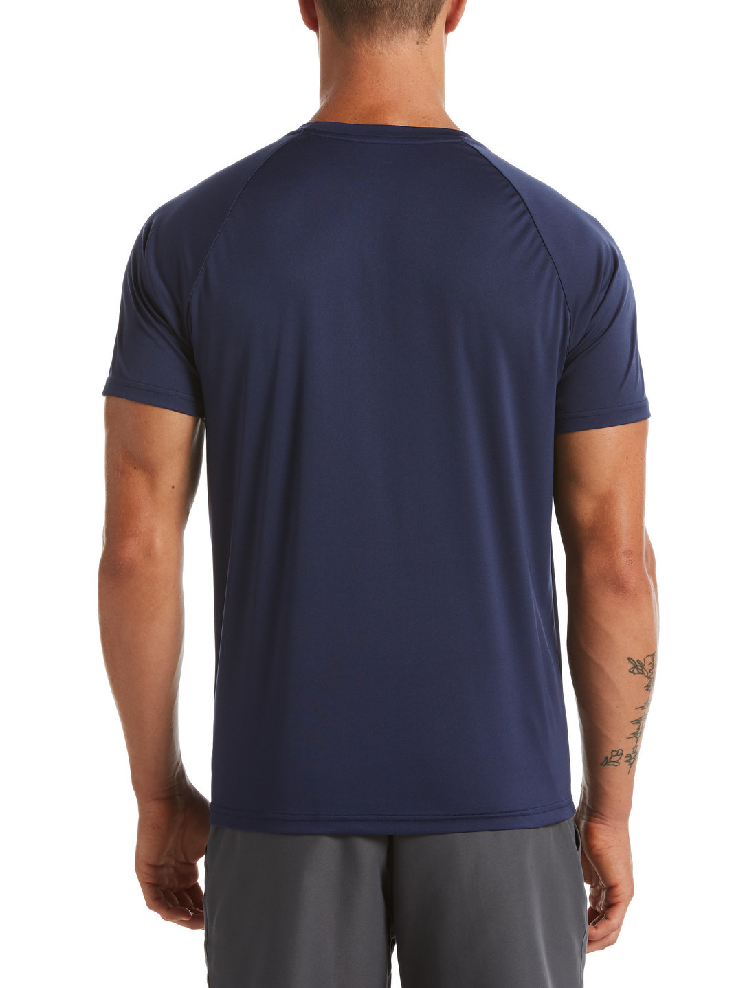 NIKE SWIM - Nike Essential Short Sleeve Hydroguard - t-shirts - midnight navy - 3