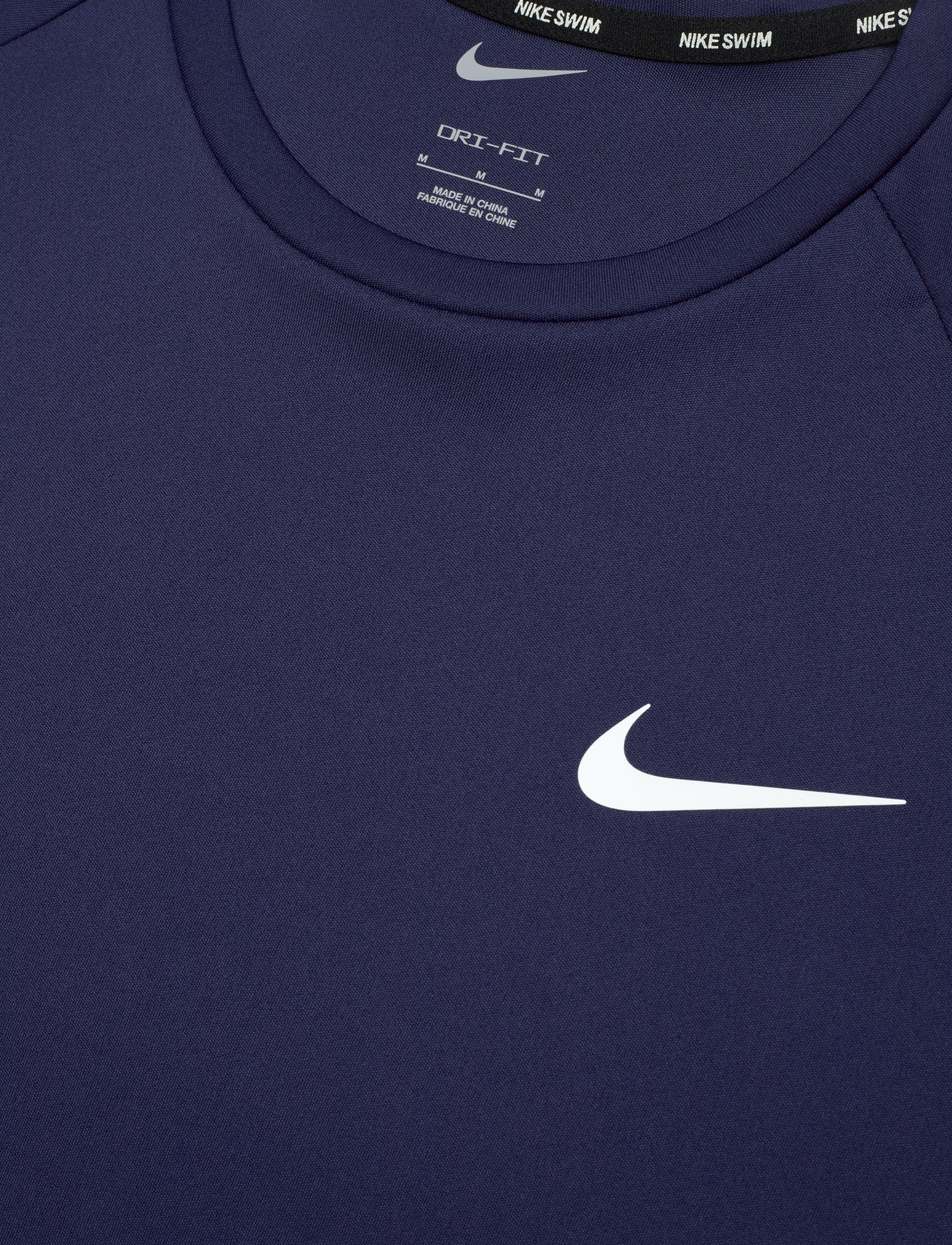 NIKE SWIM - Nike Essential Short Sleeve Hydroguard - topi un t-krekli - midnight navy - 5