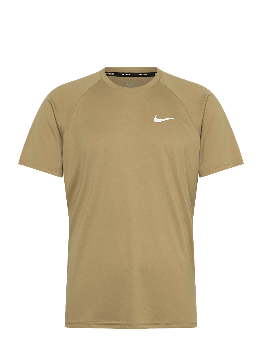 NIKE SWIM - Nike Essential Short Sleeve Hydroguard - t-shirts - parachute beige - 1