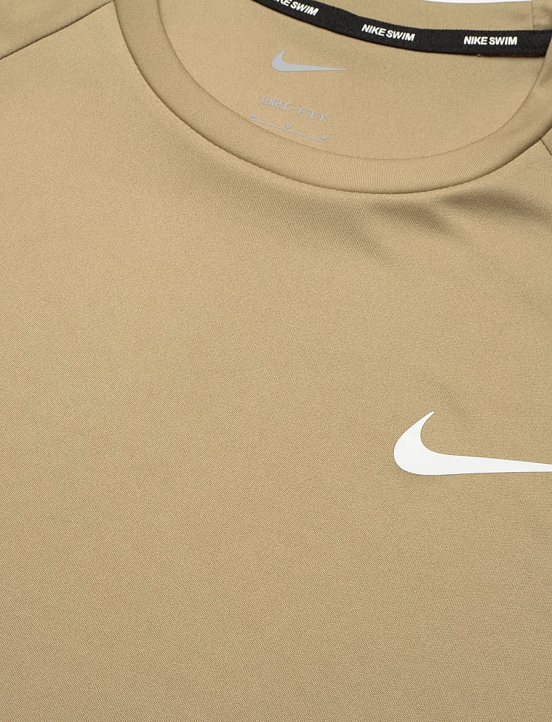 NIKE SWIM - Nike Essential Short Sleeve Hydroguard - t-shirts - parachute beige - 5