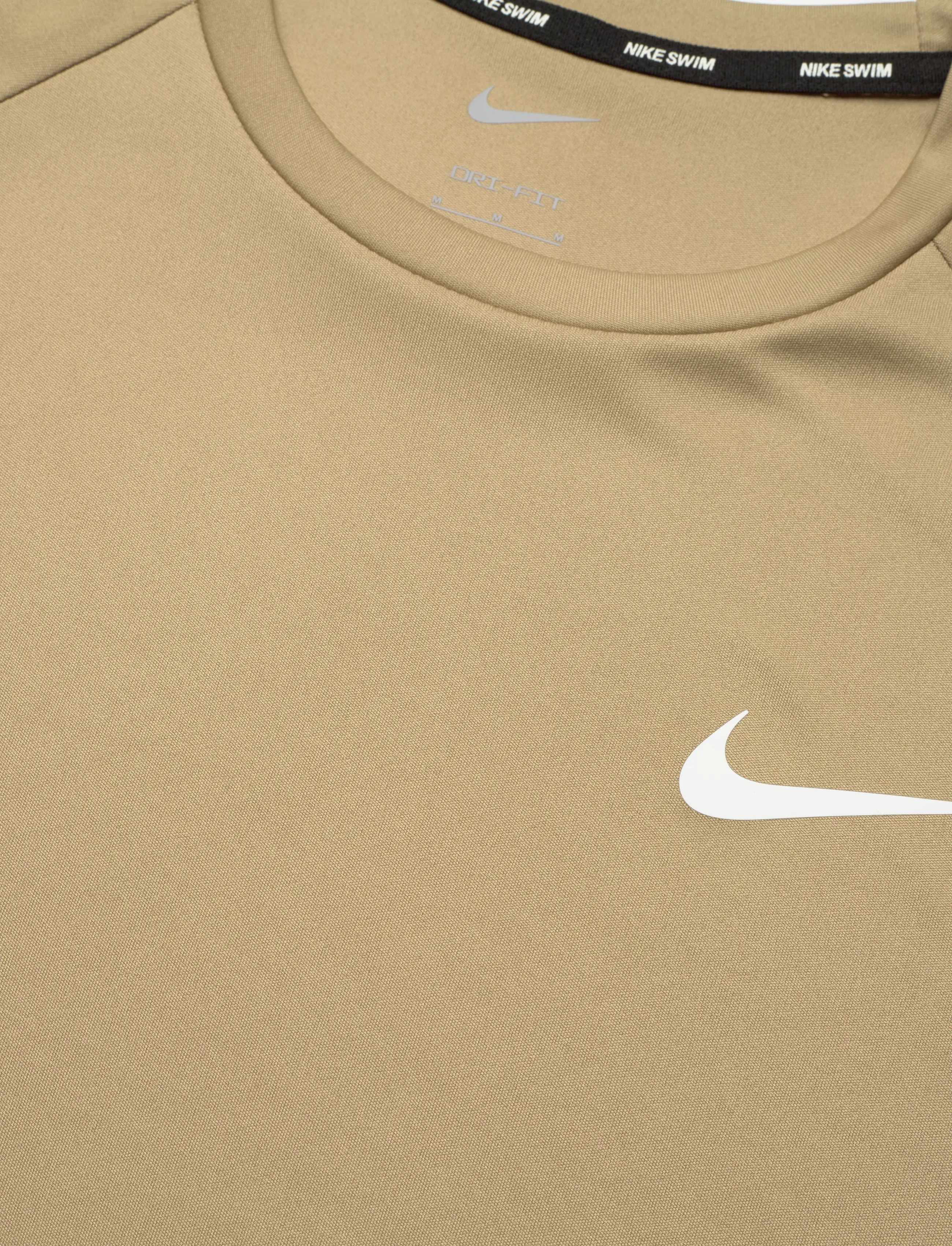 NIKE SWIM - Nike Essential Short Sleeve Hydroguard - oberteile & t-shirts - parachute beige - 5