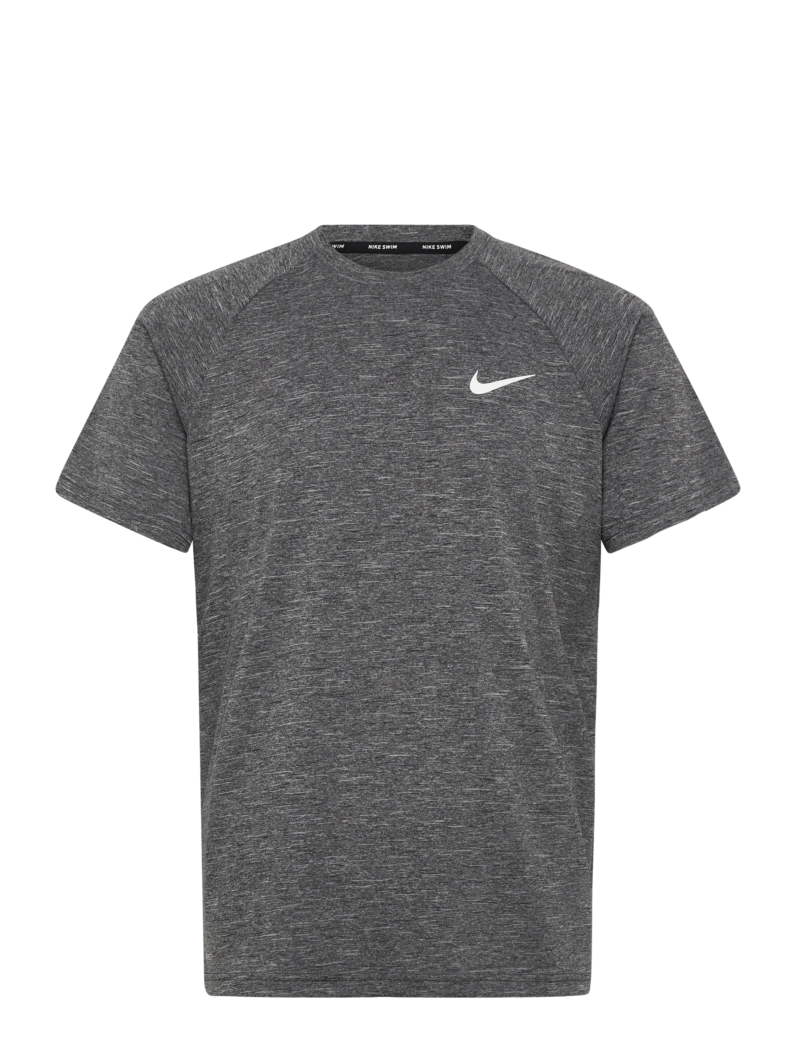 NIKE SWIM Nike Heather Short Sleeve Hydroguard - Alles anzeigen - BLACK / grey