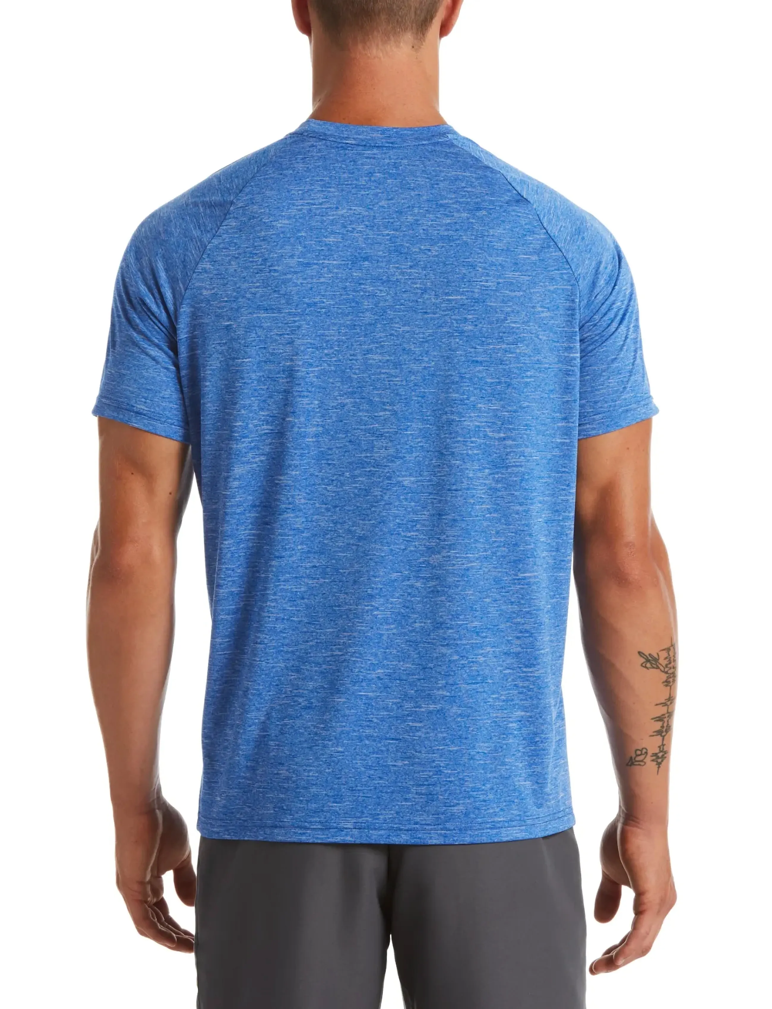 NIKE SWIM - Nike Heather Short Sleeve Hydroguard - t-shirts - game royal - 3