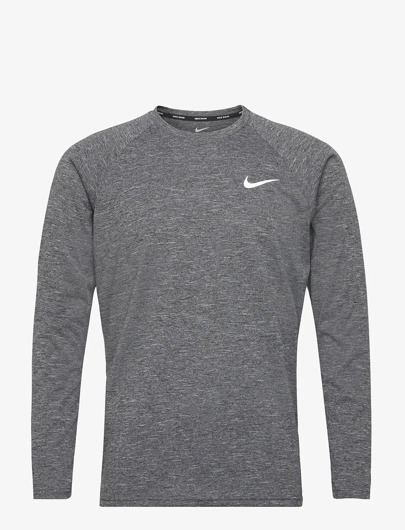 NIKE SWIM - Nike Heather Long Sleeve Hydroguard - toppe & t-shirts - black - 1