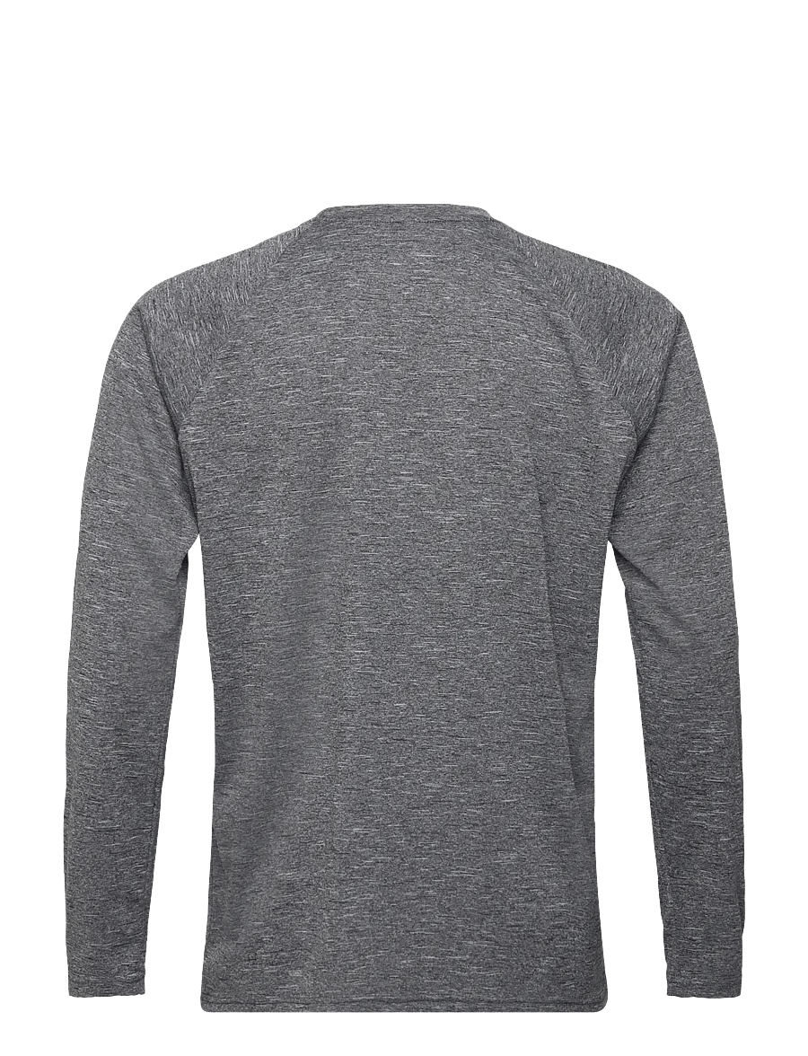 NIKE SWIM - Nike Heather Long Sleeve Hydroguard - langarmshirts - black - 3